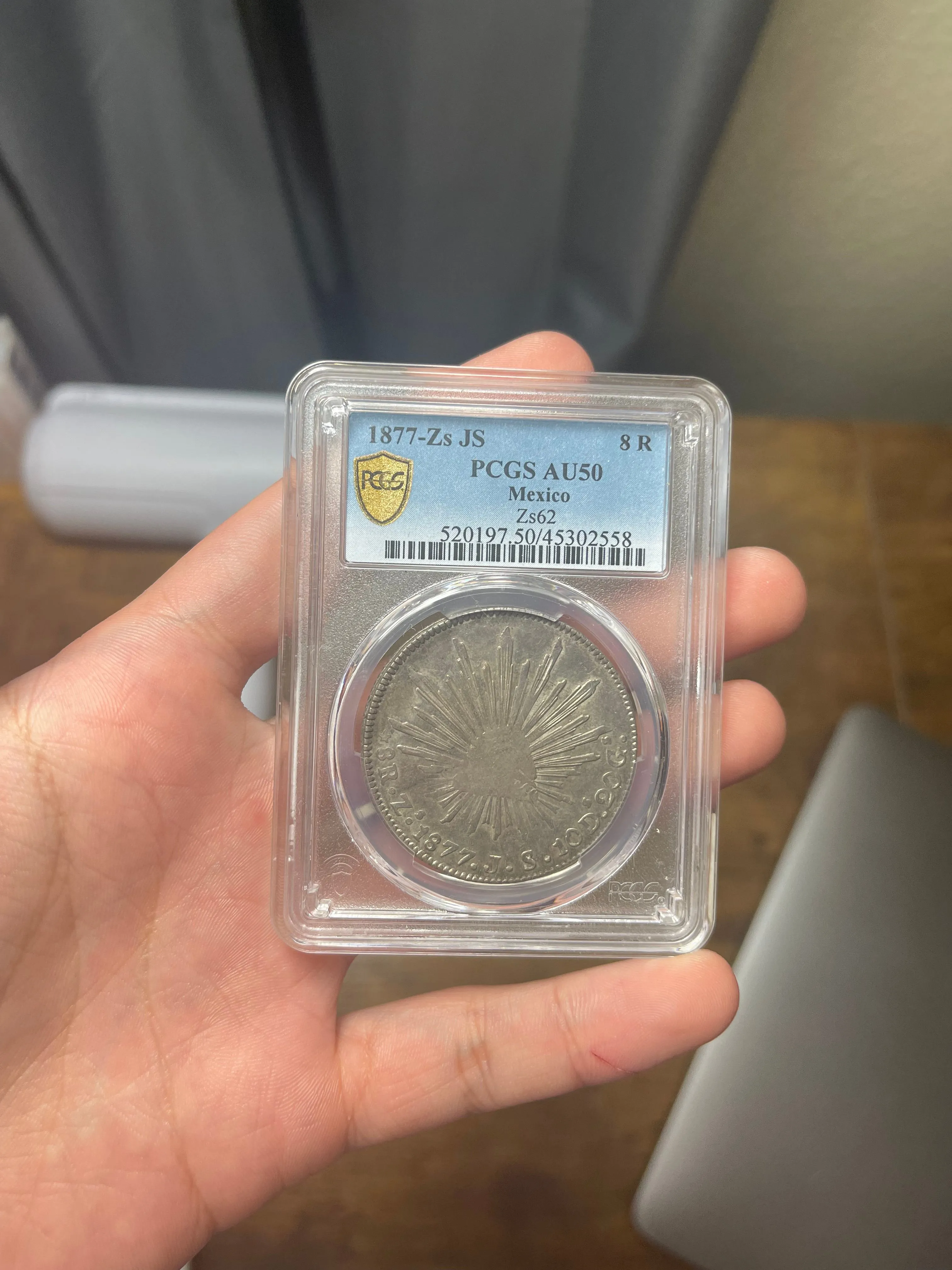 Product image for 1877 Zs 8r Au58