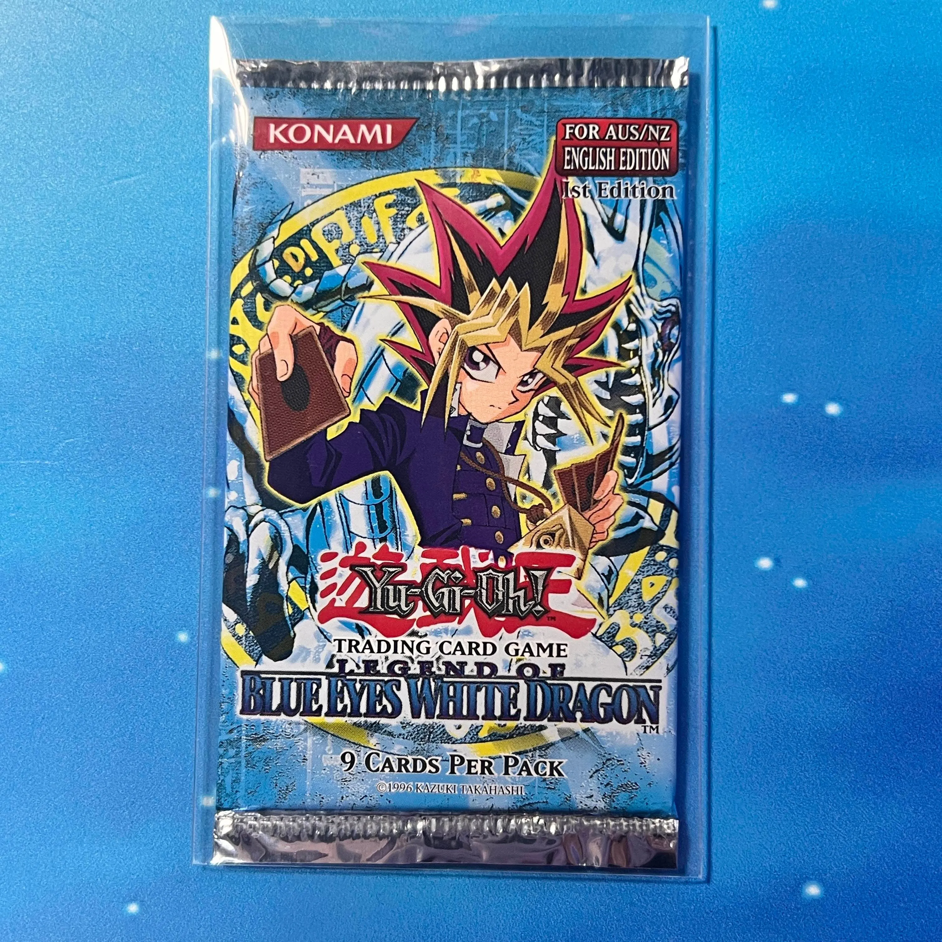 2002 Legend of Blue-Eyes White Dragon (1st Edition) AUS - VINTAGE Booster  Pack (Australian)   Whatnot: Shop, Sell, Connect