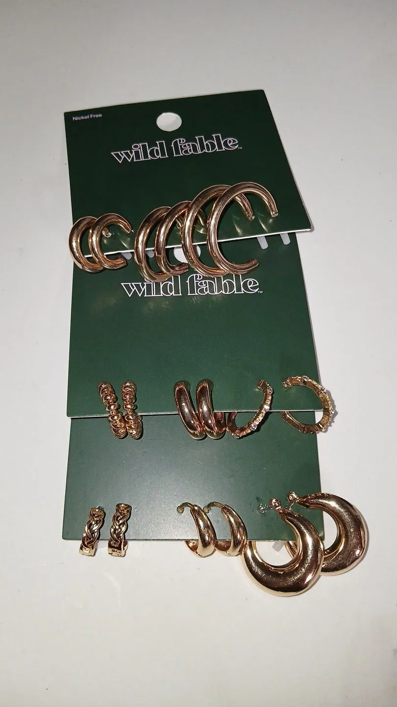 Product image for wild fable earring  bundle #1 