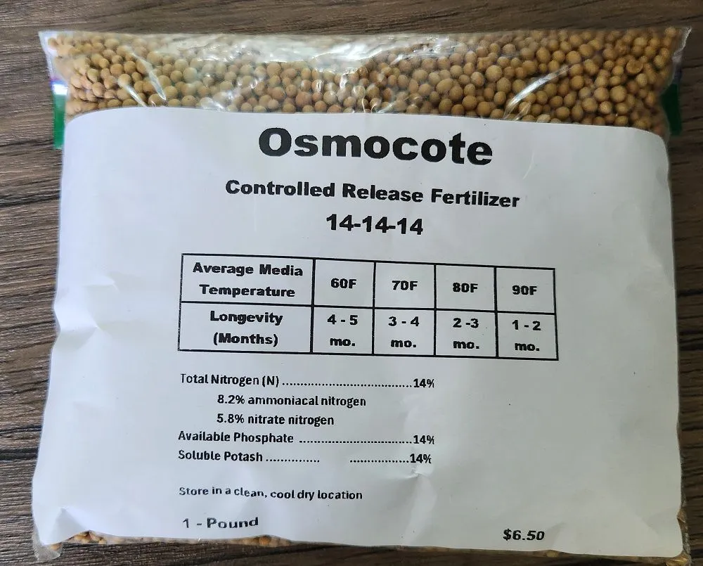 Product image for Time-Release Fertilizer 14-14-14 - 1 Pound