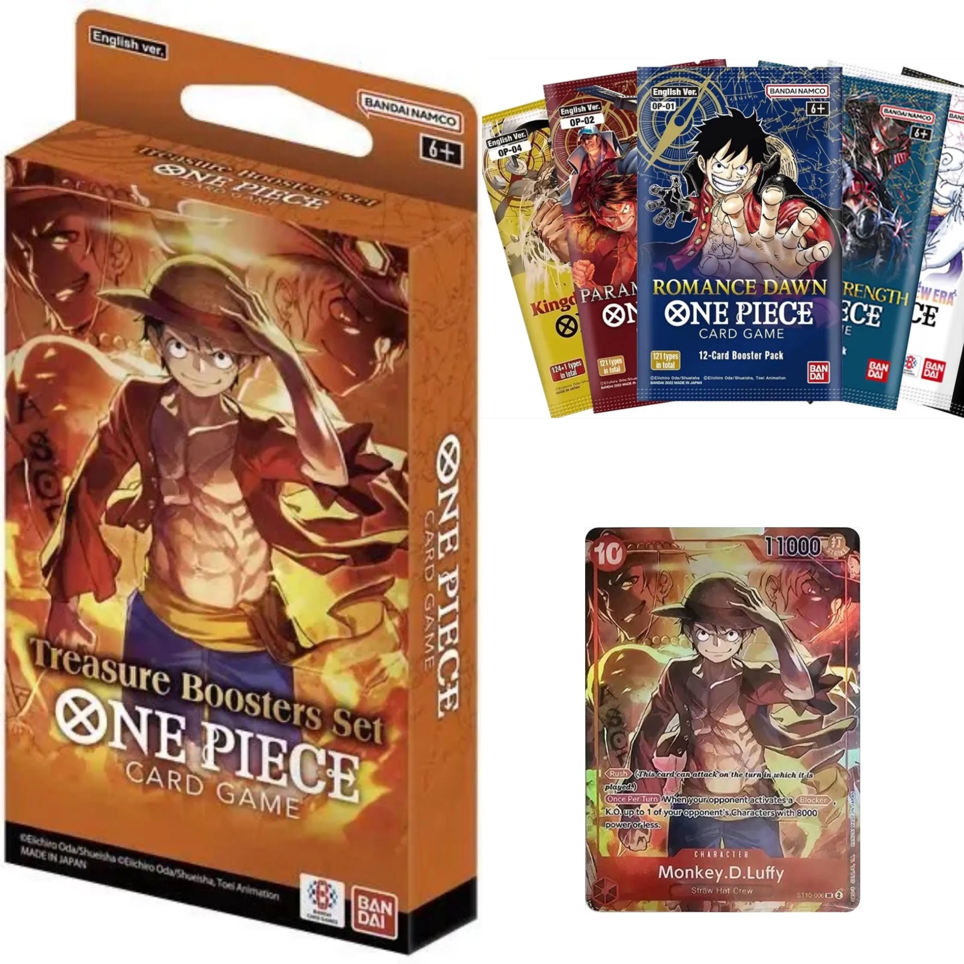 JZZ) One Piece Treasure Booster (OP-01 to OP-05)  Whatnot: Shop, Sell,  Connect