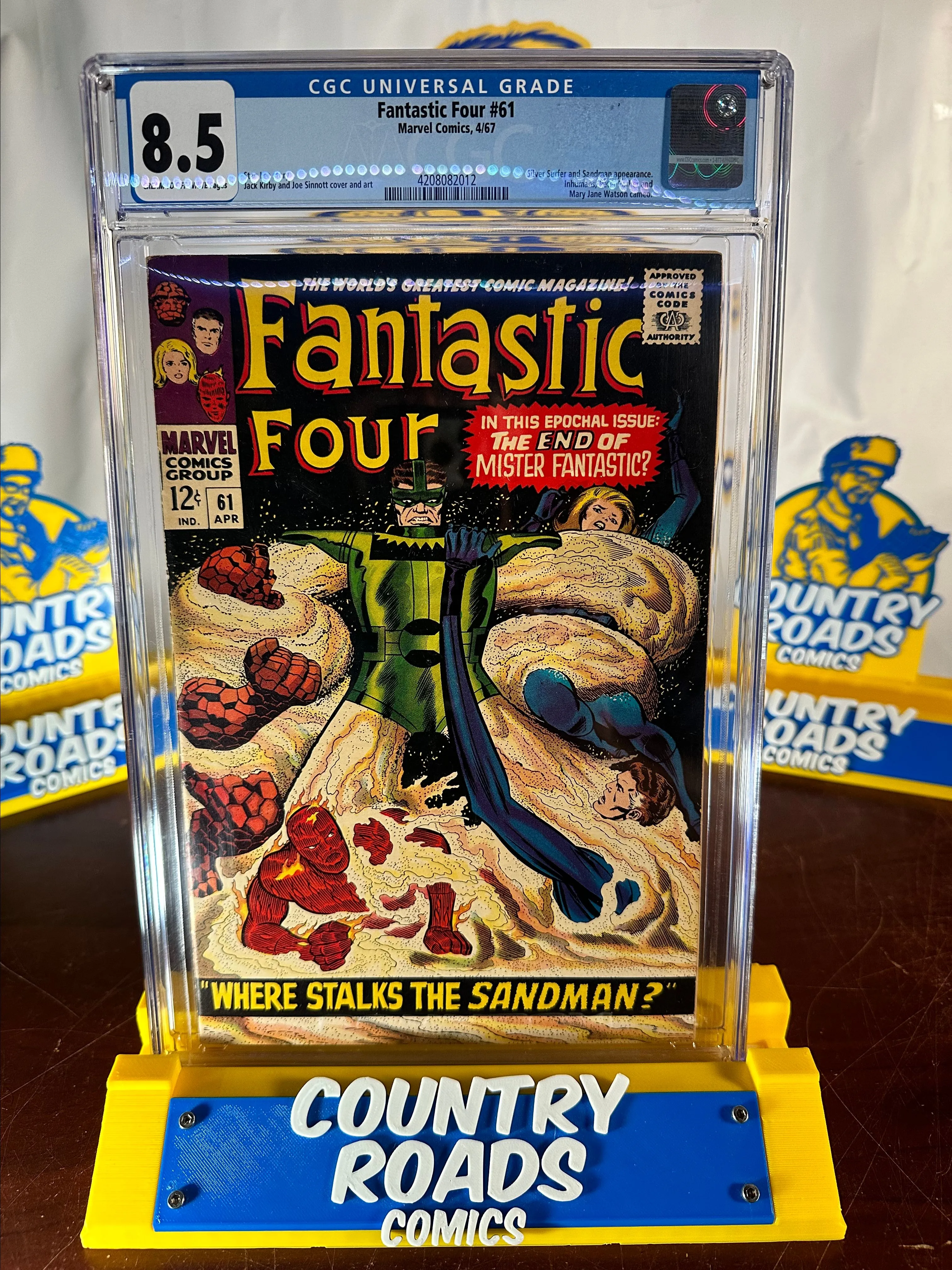 Product image for 21) Fantastic Four #61