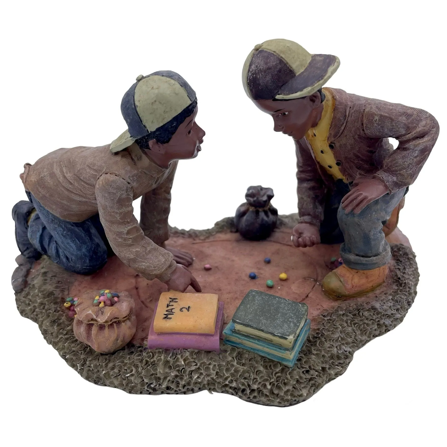 Product image for Vintage 1997 YOUNGS the playoff marble players decorative figurine