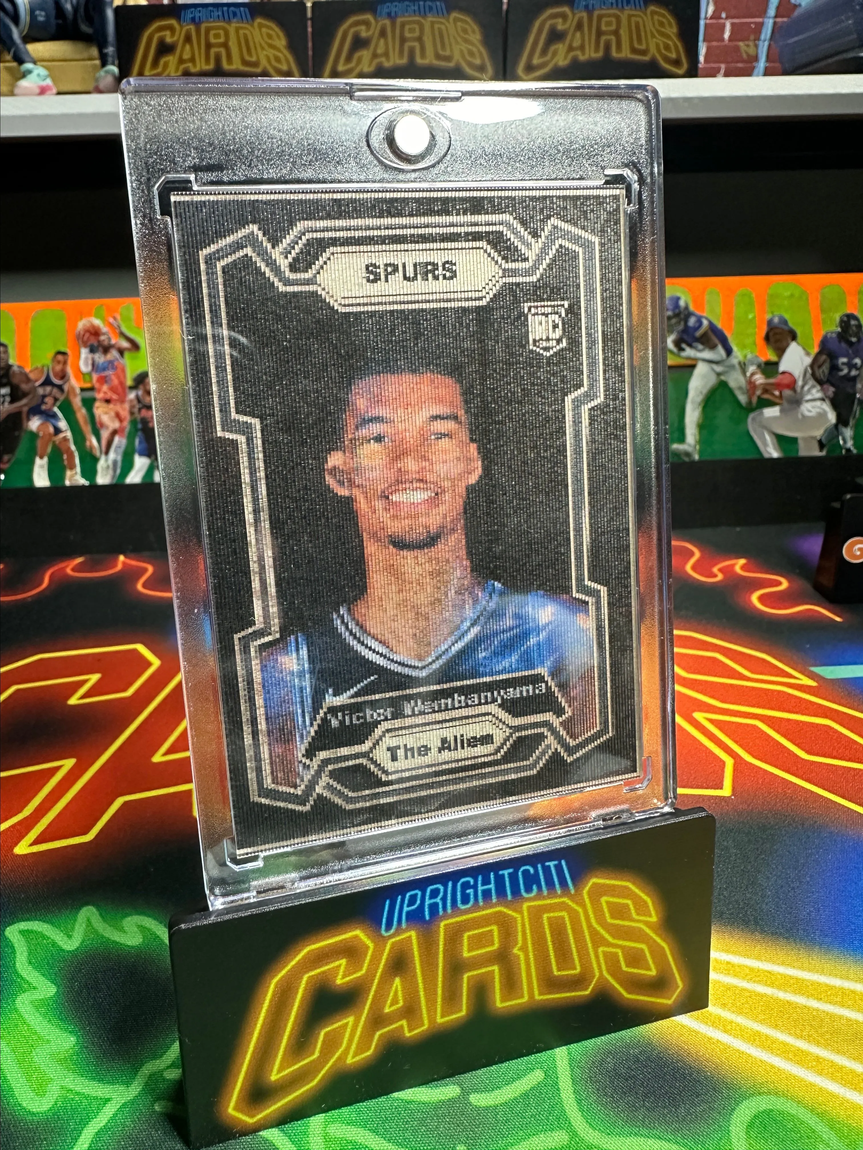 Product image for Wemby Spurs Uniform Lenticular