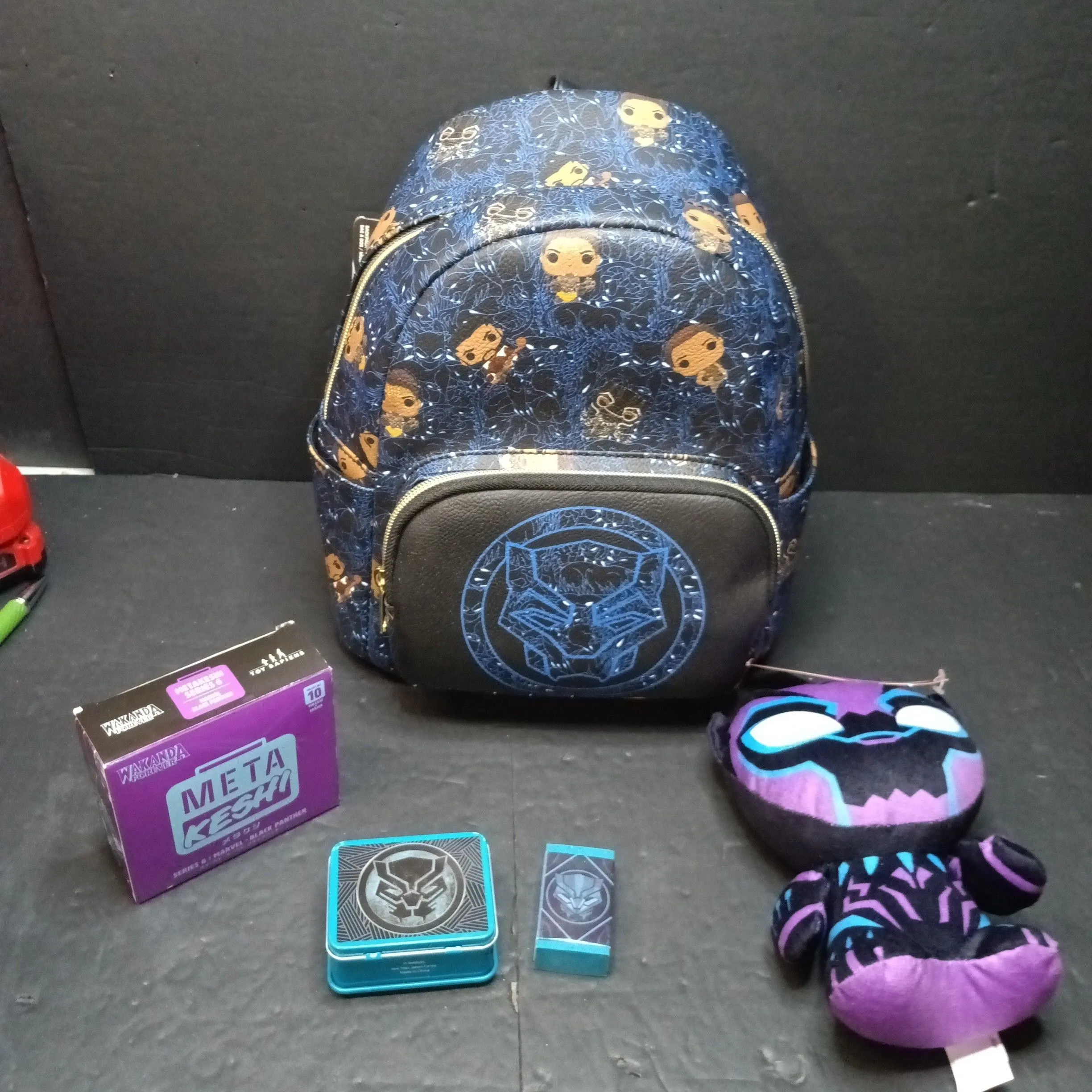 Product image for #0 Funko Shop Exclusive Black Panther Backpack Bundle