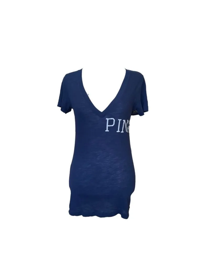 Product image for Women's PINK Victoria's Secret T-Shirt XS Blue