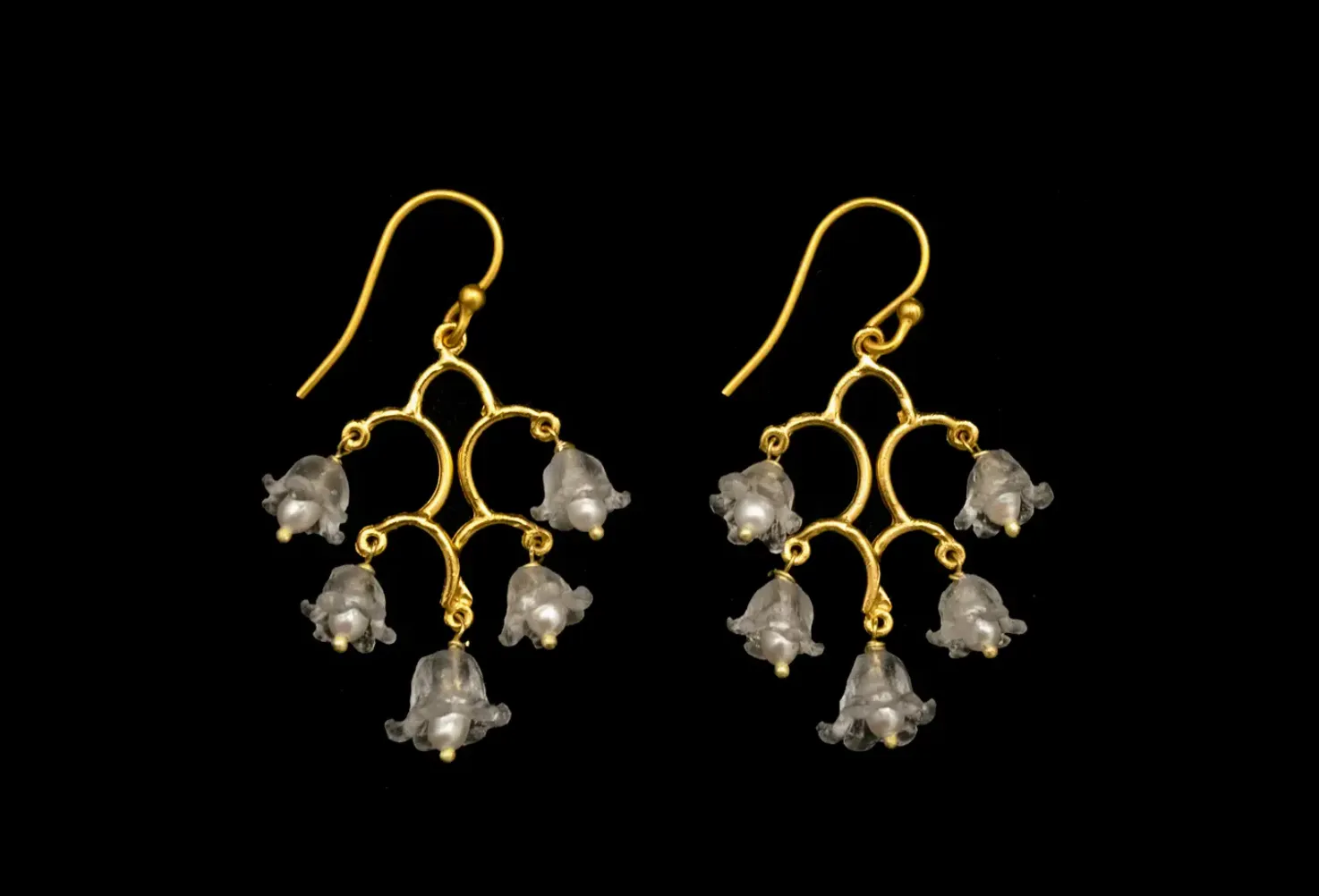Product image for Lily of the Valley Wire Earrings