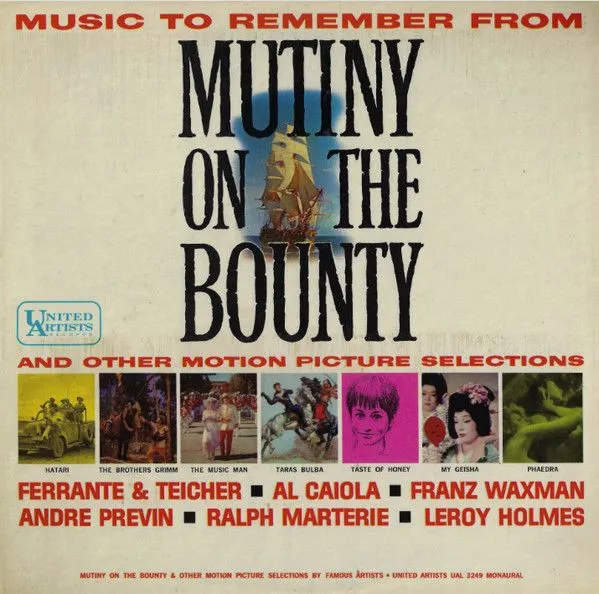 Product image for Music to Remember from Mutiny on the Bounty