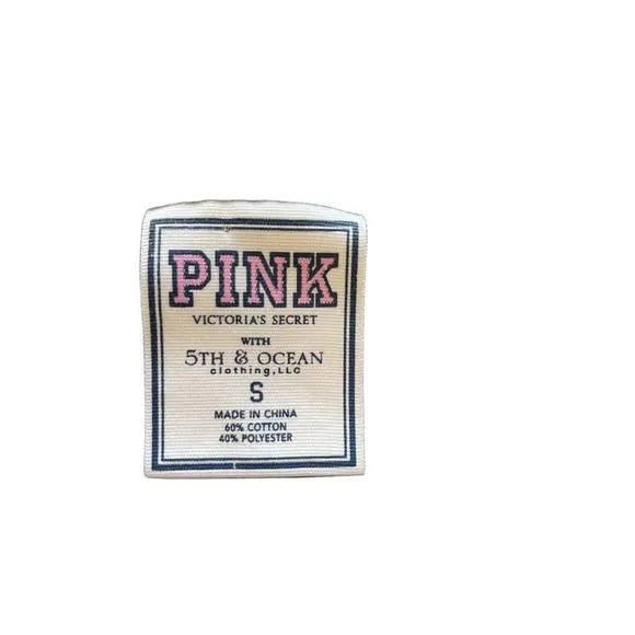 Product image for Women's PINK Blue Crop Top Size S