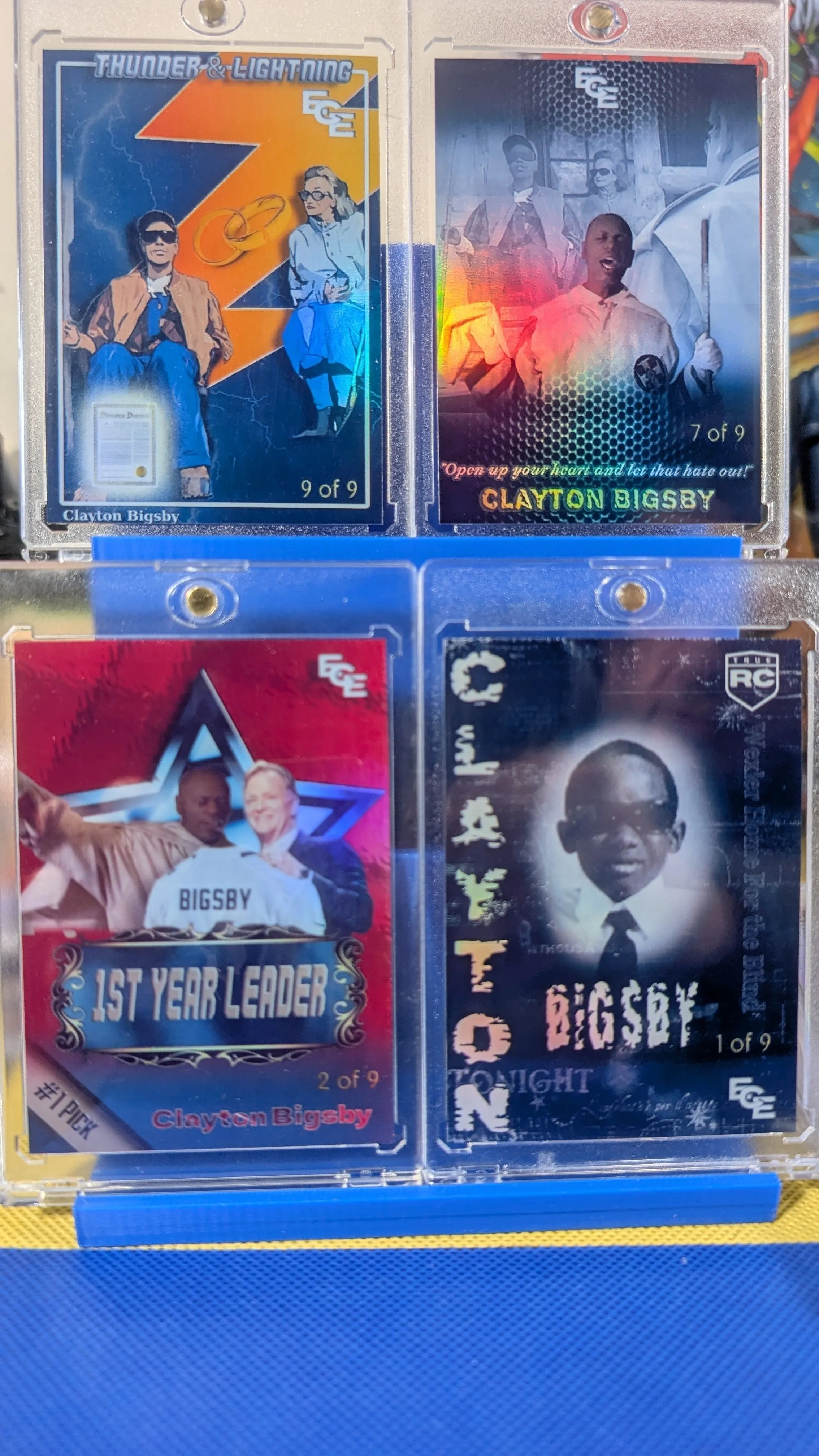 Product image for Clayton Bigsby Set (4) Custom Cards
