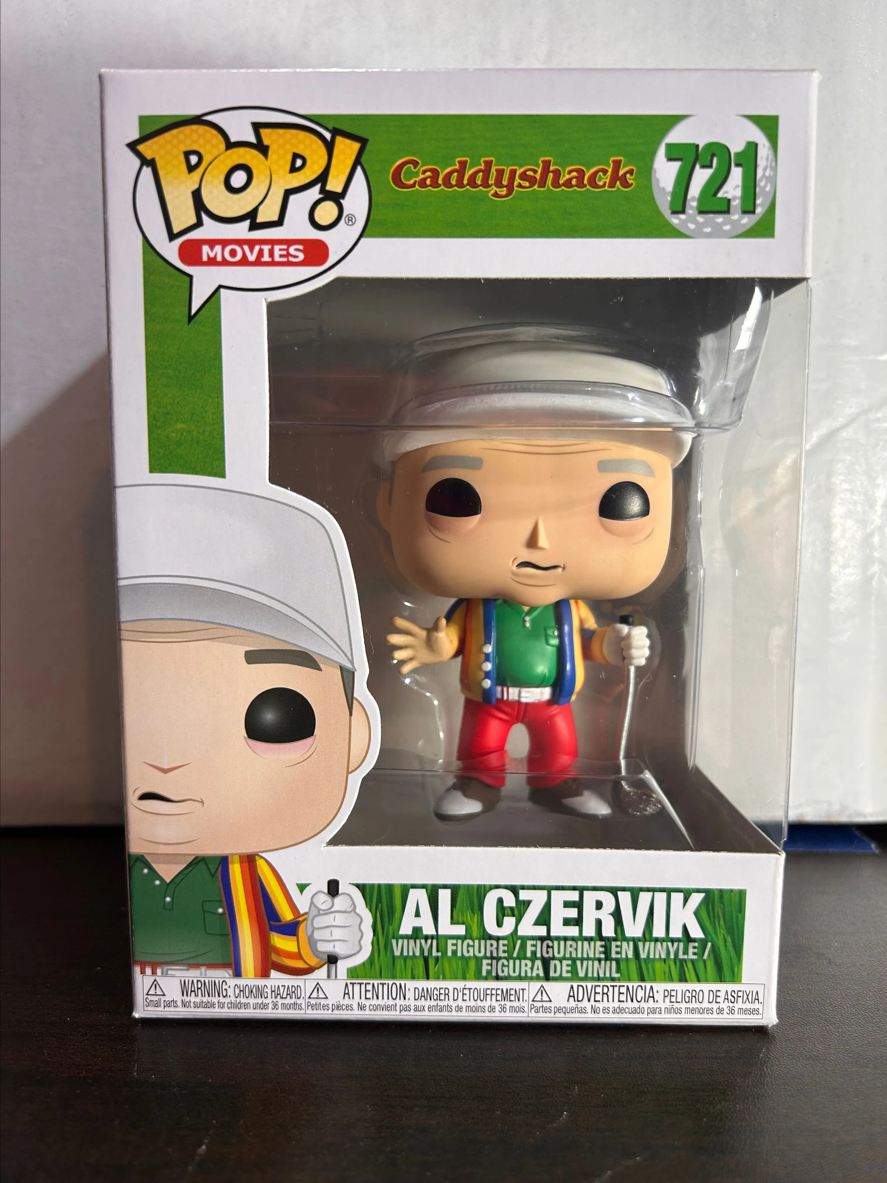 Product image for Al Czervik Caddyshack Movies Vaulted Funko Pop 721 With Protector