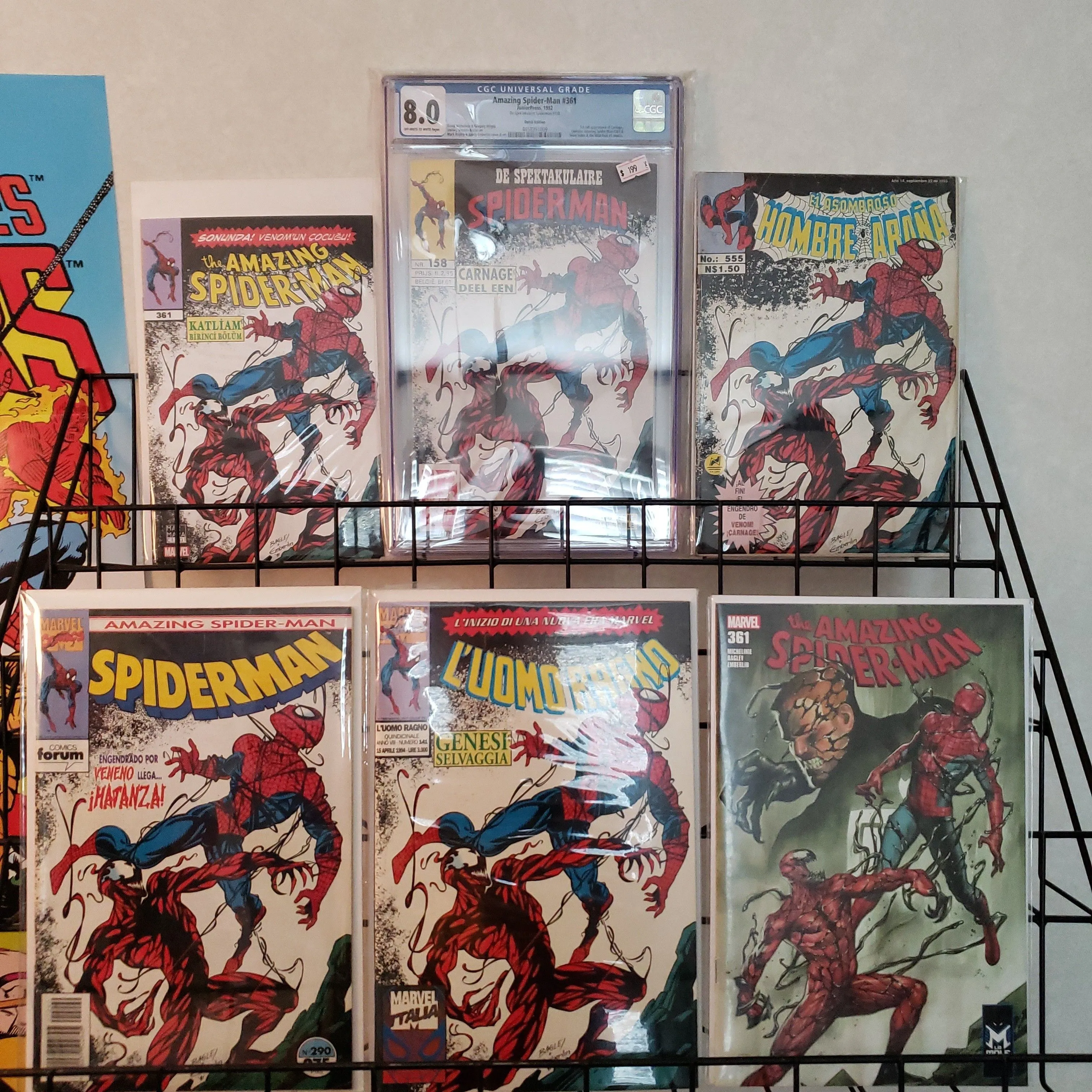 Product image for Amazing Spider-Man 361 cover set of 6!