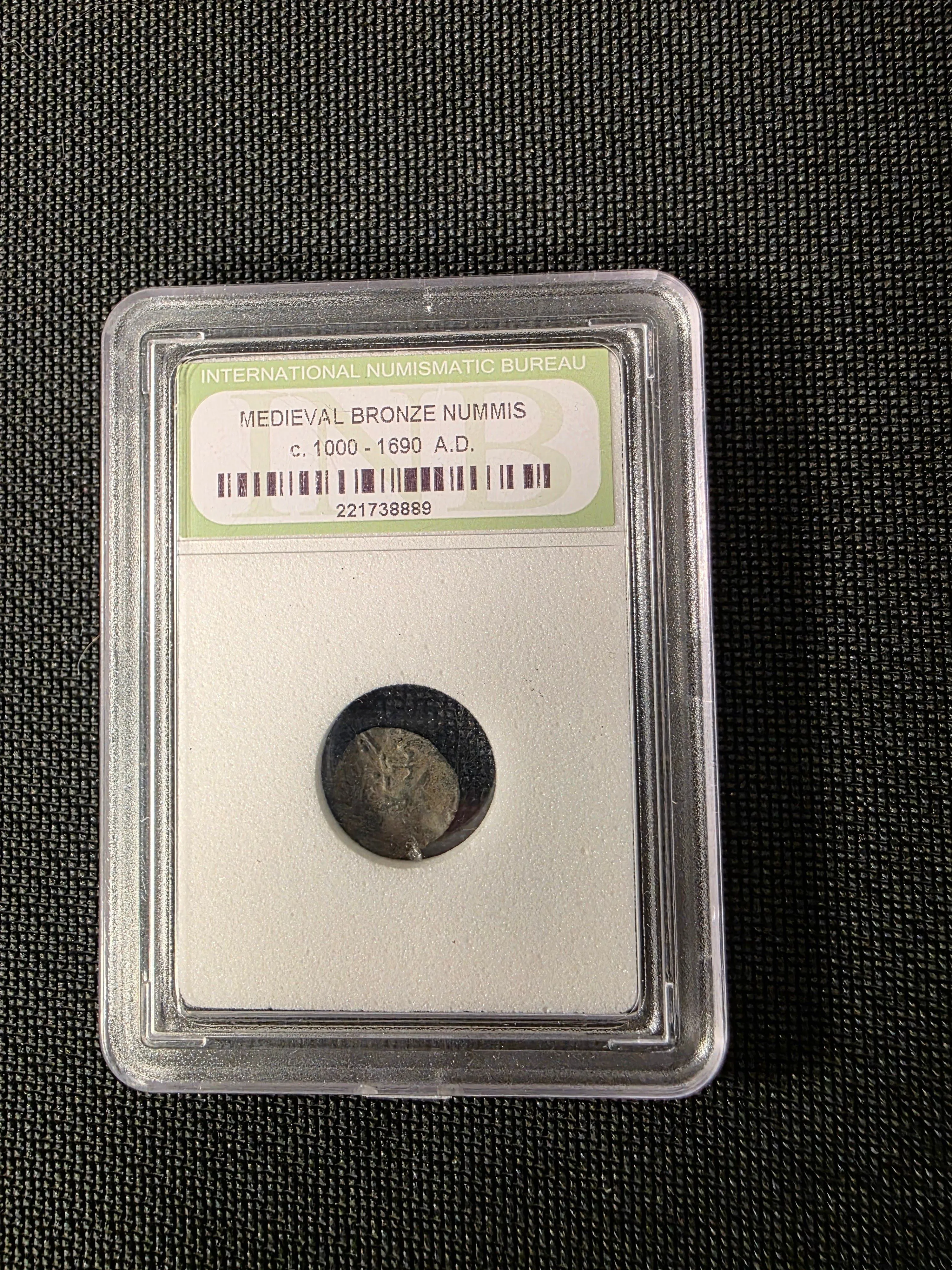Product image for Medieval Bronze Nummis c. 1000-1690 AD
