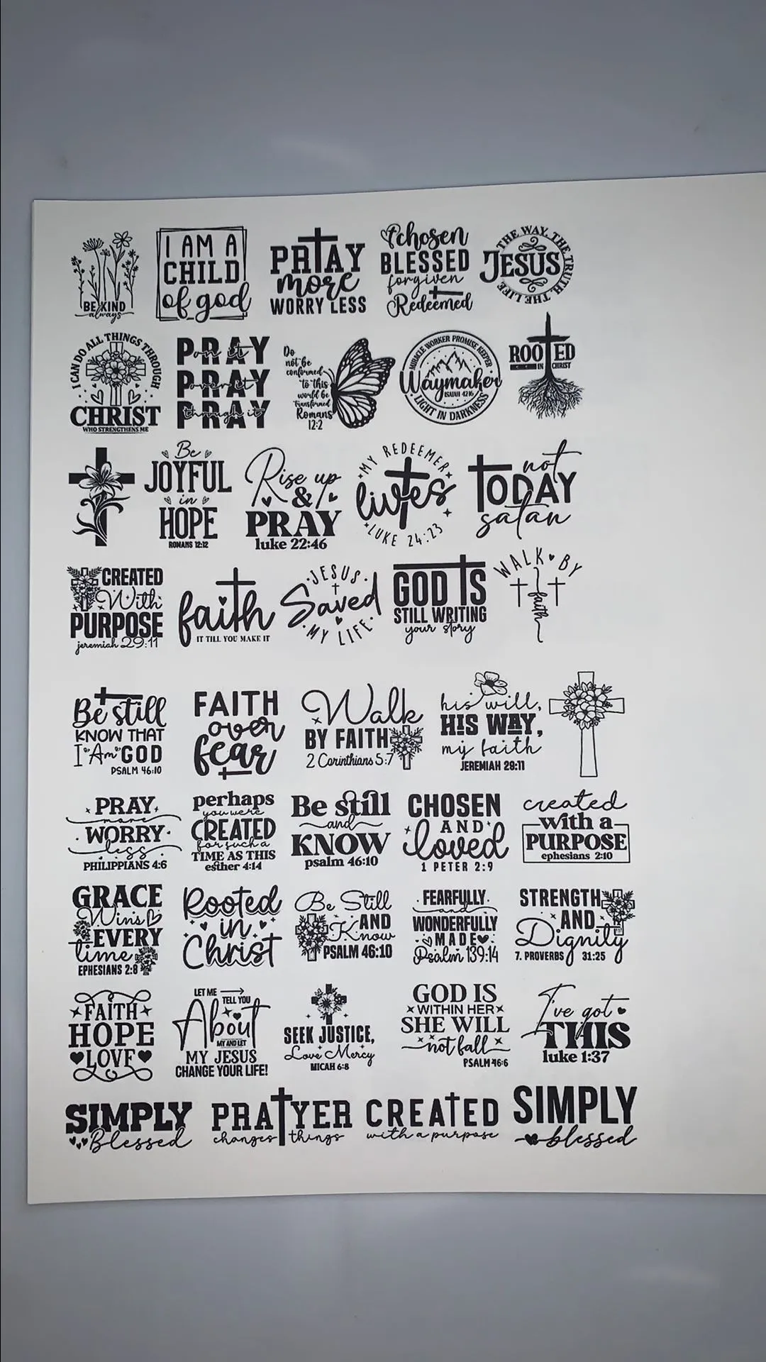Product image for Religious Word Printable #20