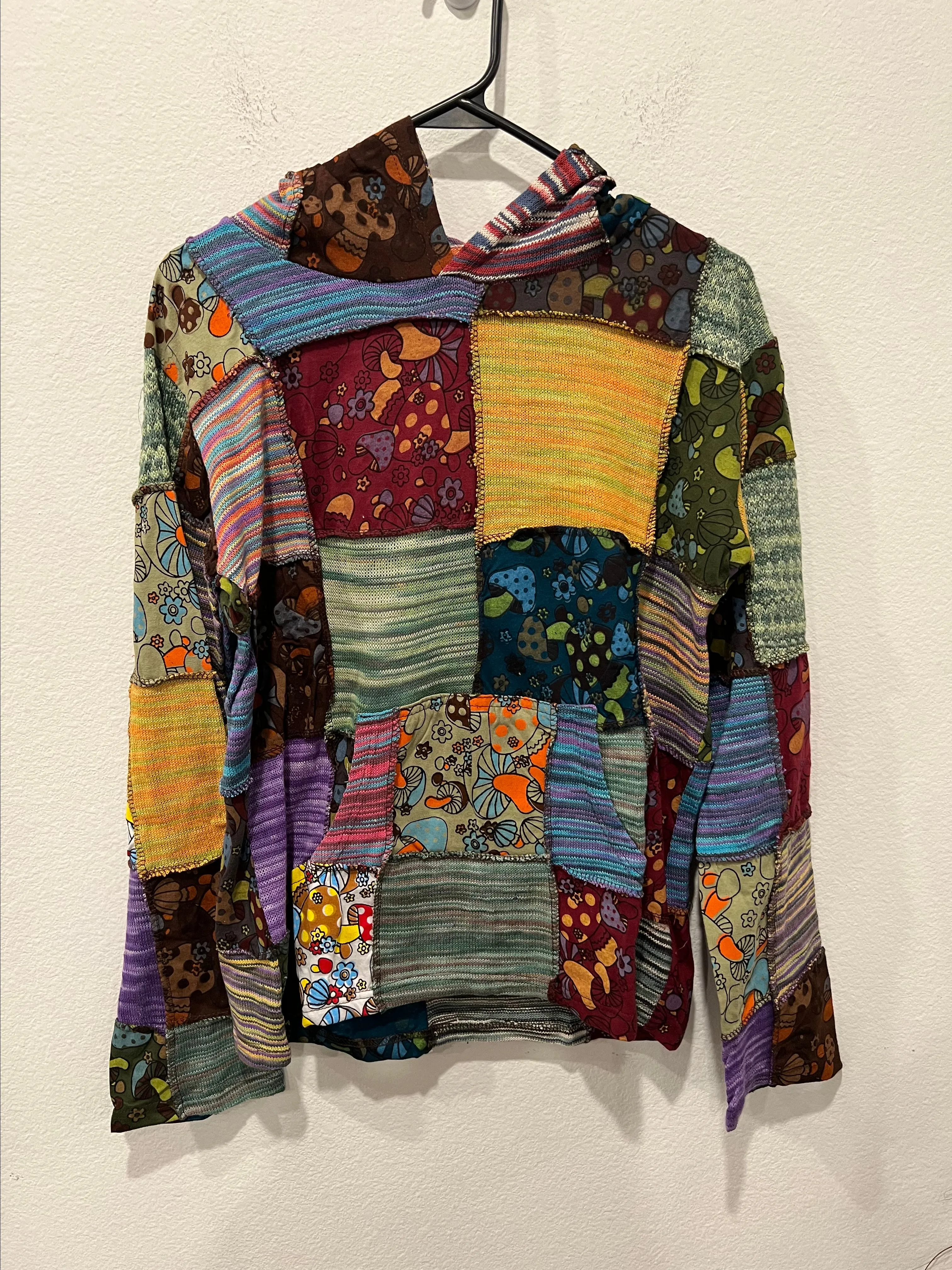 Product image for Colorful Patchwork Hoodie by Kathmandu