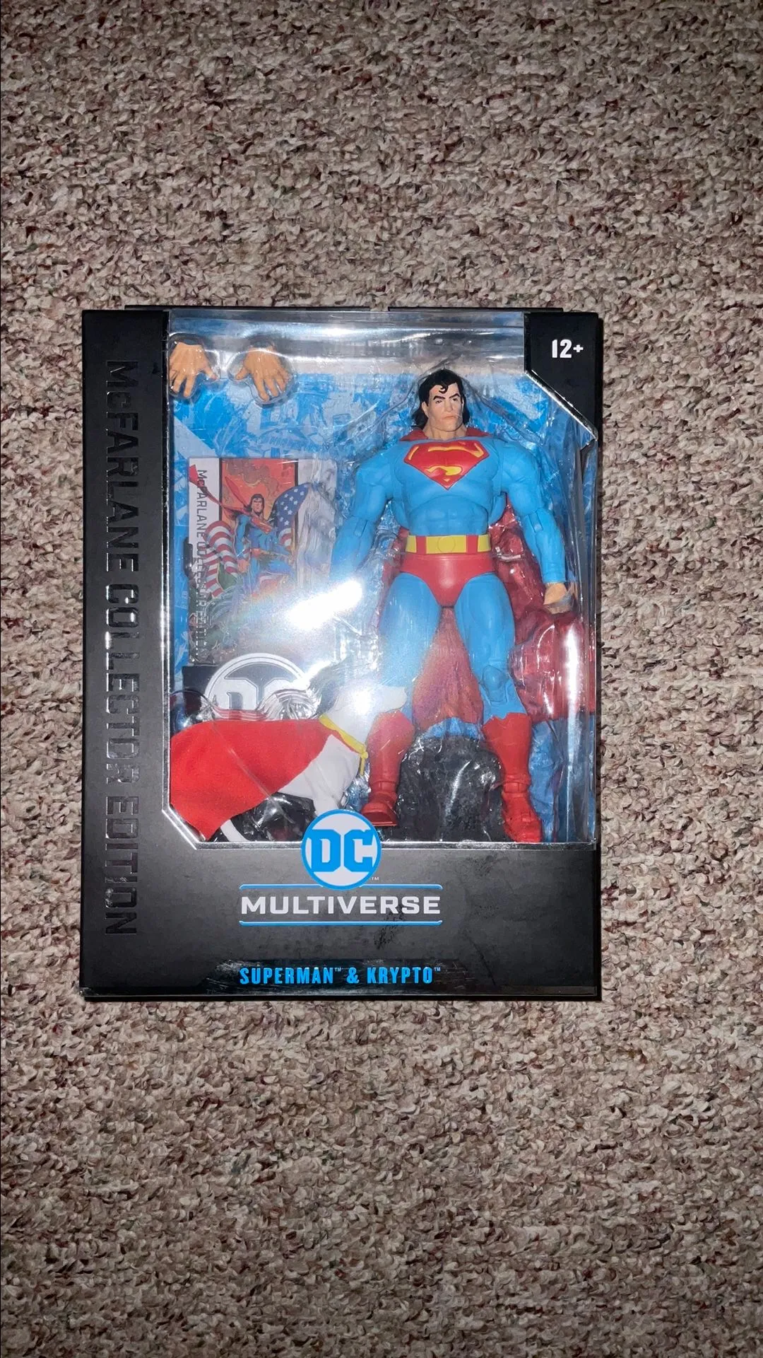 Product image for McFarlane Toys DC Multiverse Superman & Krypto Collector Edition Action Figure(s)