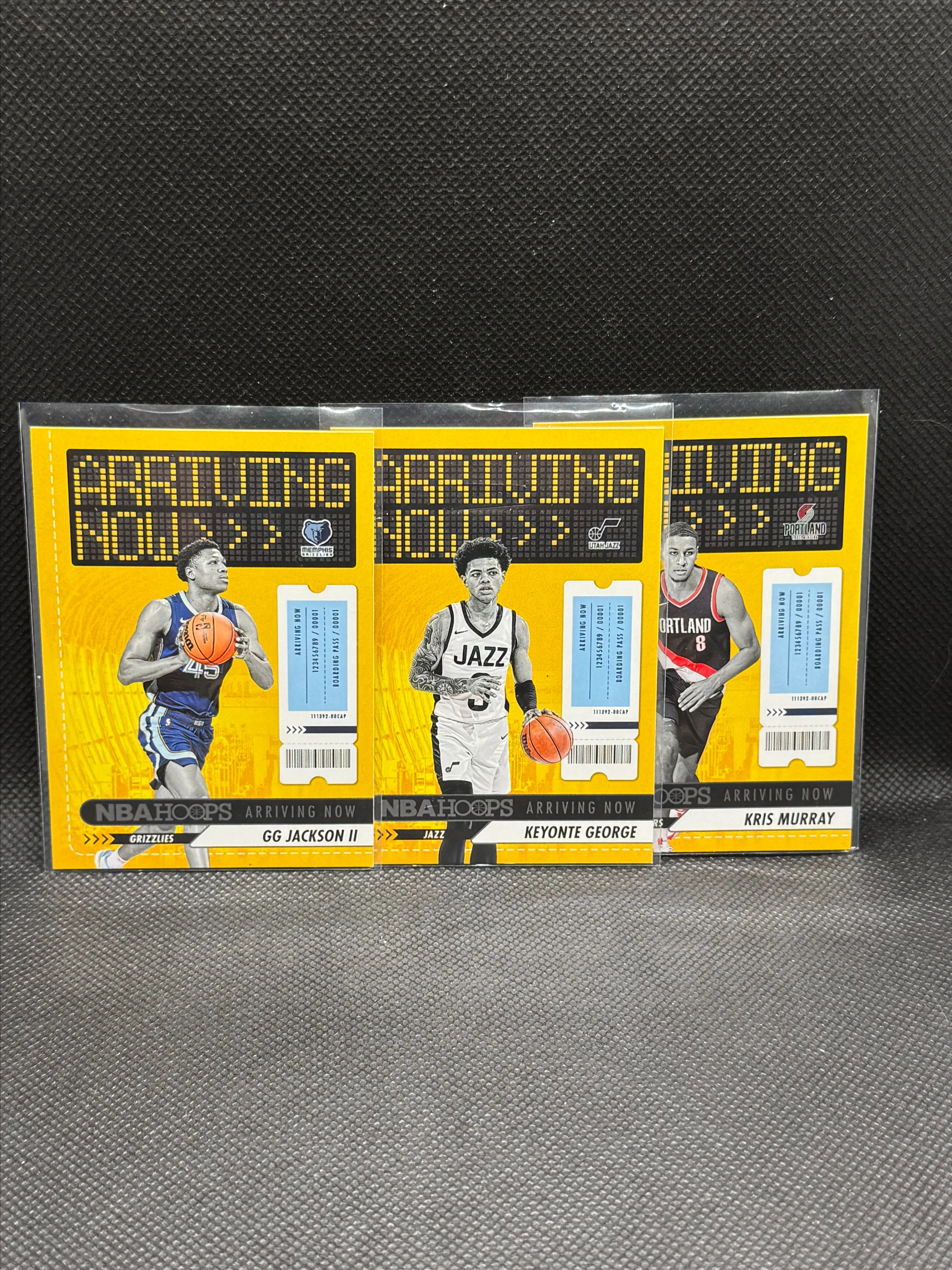 Product image for 3 Card Lot - 2023-24 Arriving Now (George, Murray, Jackson)