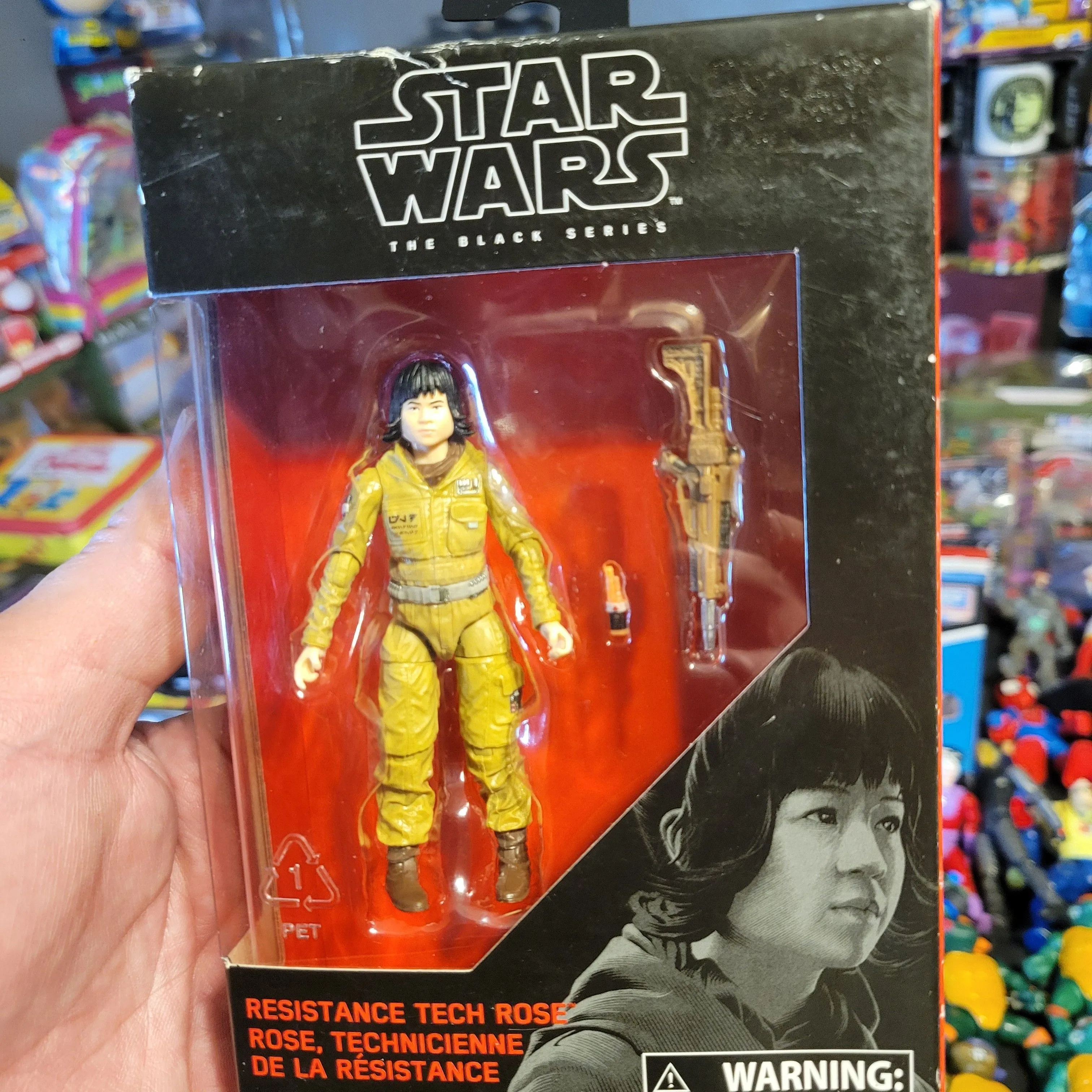 rose star wars toy STAR WARS RESISTANCE TECH ROSE 3.75in. THE LAST JEDI BASIC ACTION FIGURE main image 1