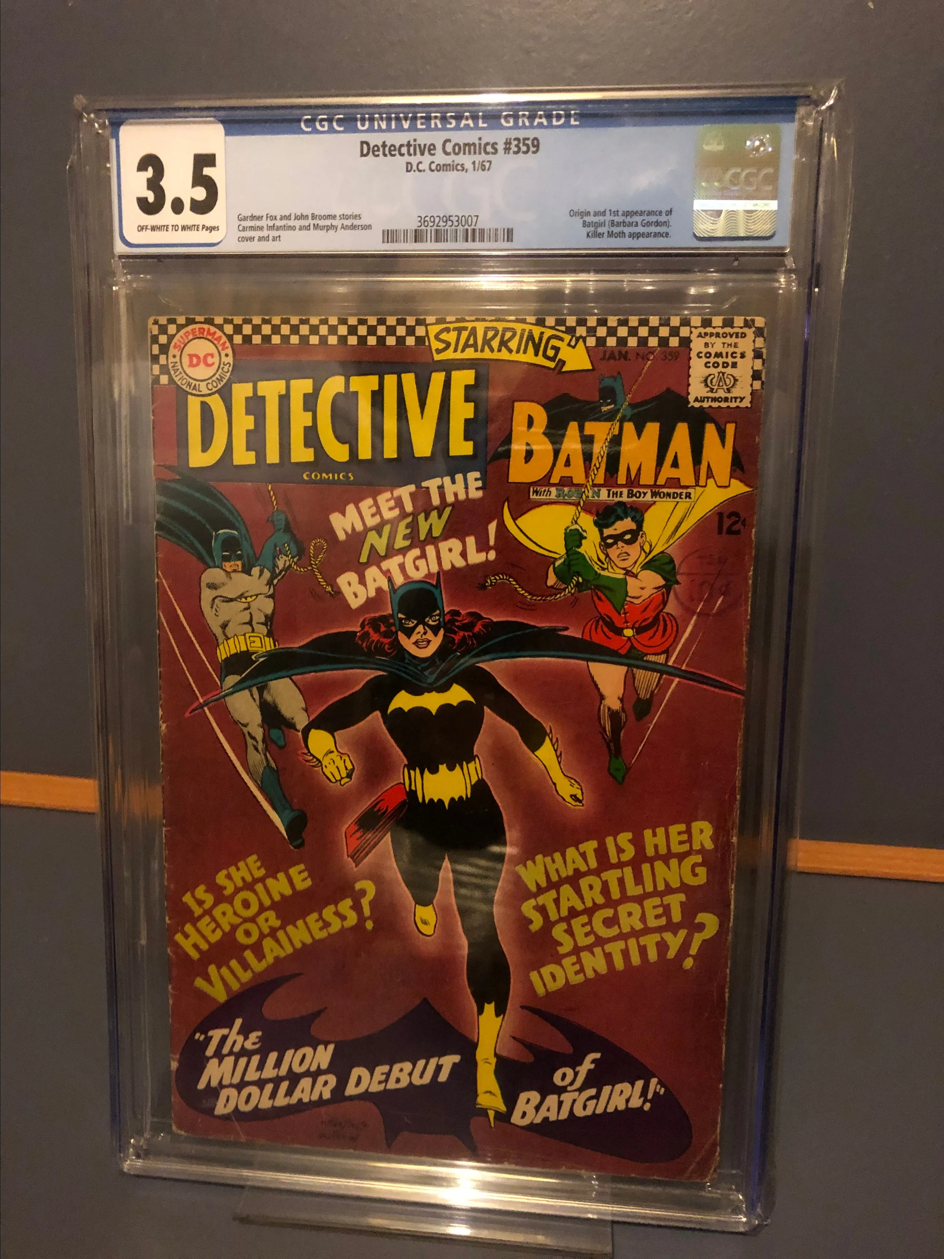 Product image for CCC 3.5 Detective Comics #359 1967