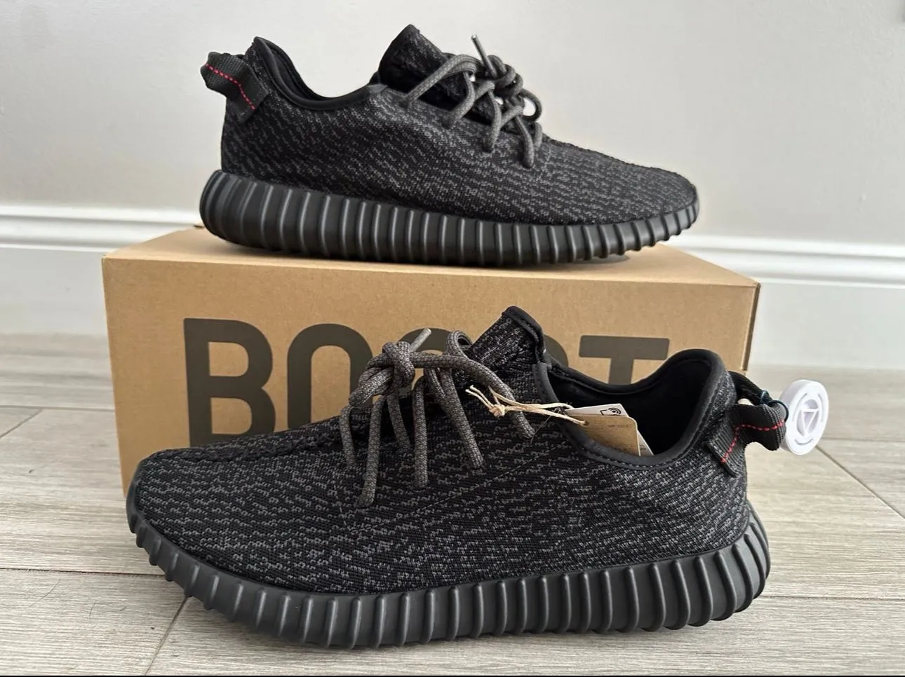 Men's ADIDAS Yeezy Boost 350 Pirate Black BB5350 Blue Graphite Core Black  Size 12 New w/ Box  Whatnot: Shop, Sell, Connect