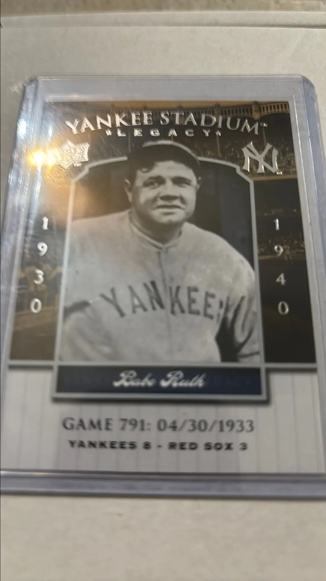 Product image for Babe Ruth Yankee Stadium Legacy Yankees