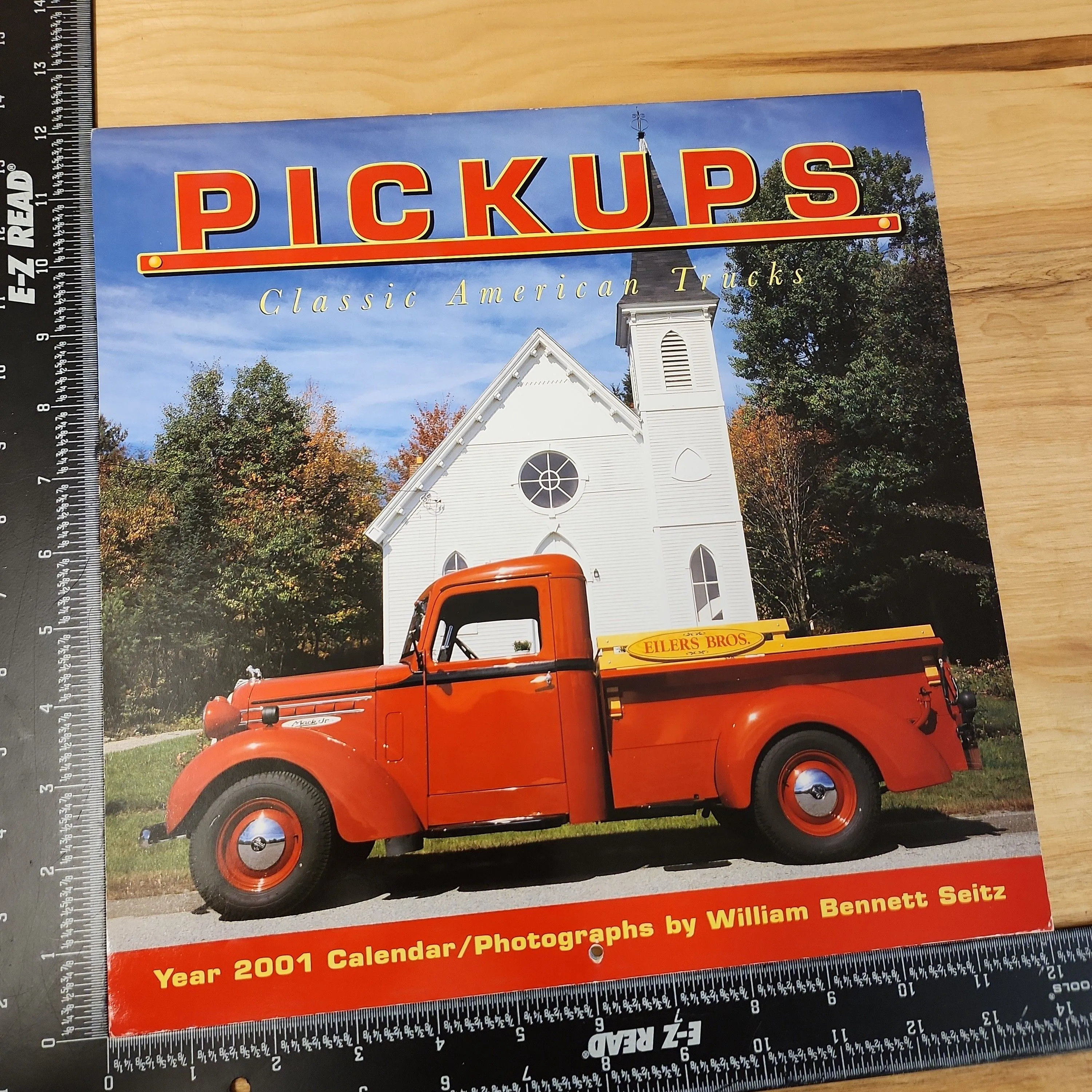 Product image for Pickups Classic American Trucks Photography Art Calendar 2001