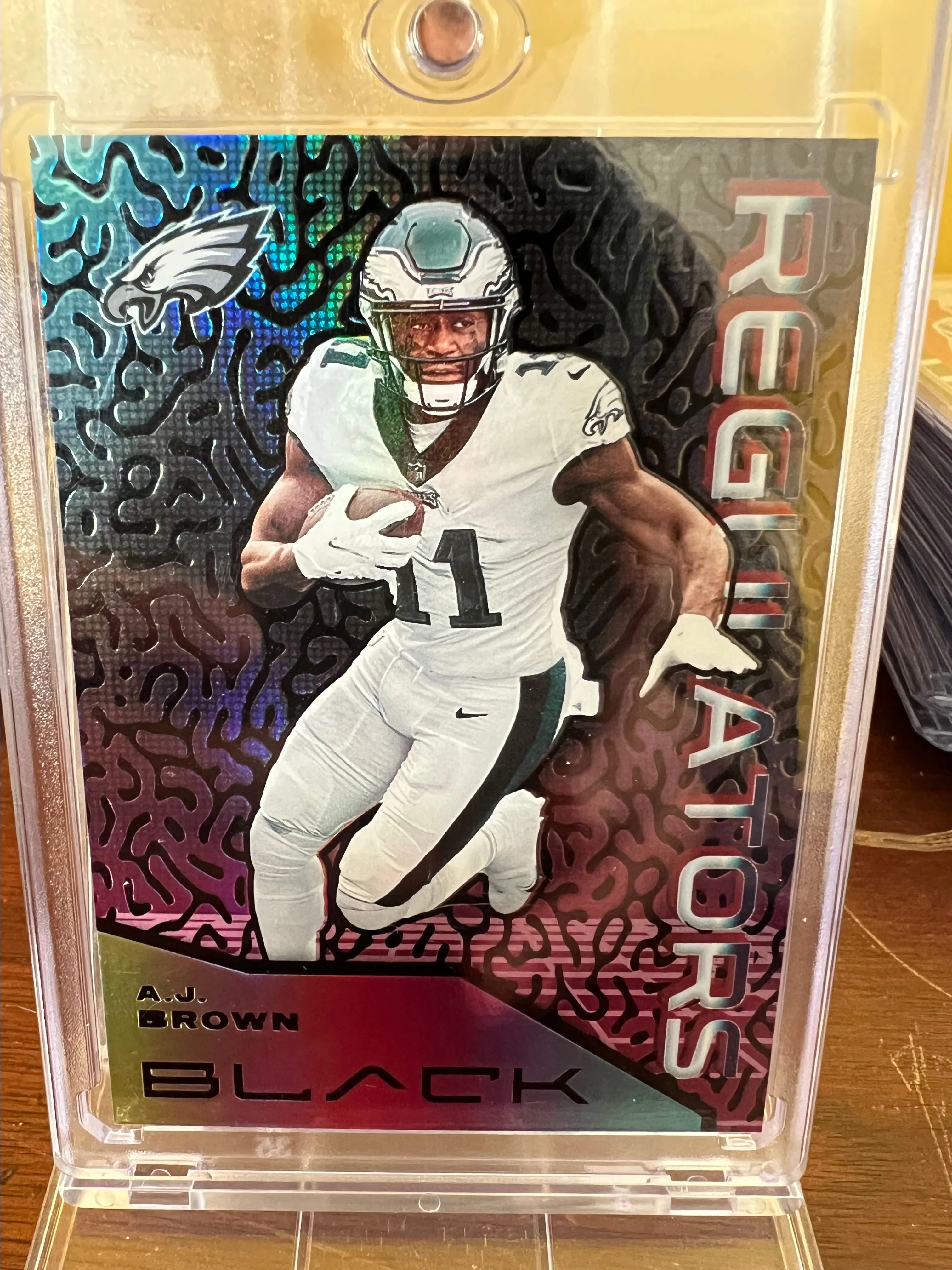 Product image for Panini Black 2022 AJ Brown Regulators Case Hit!