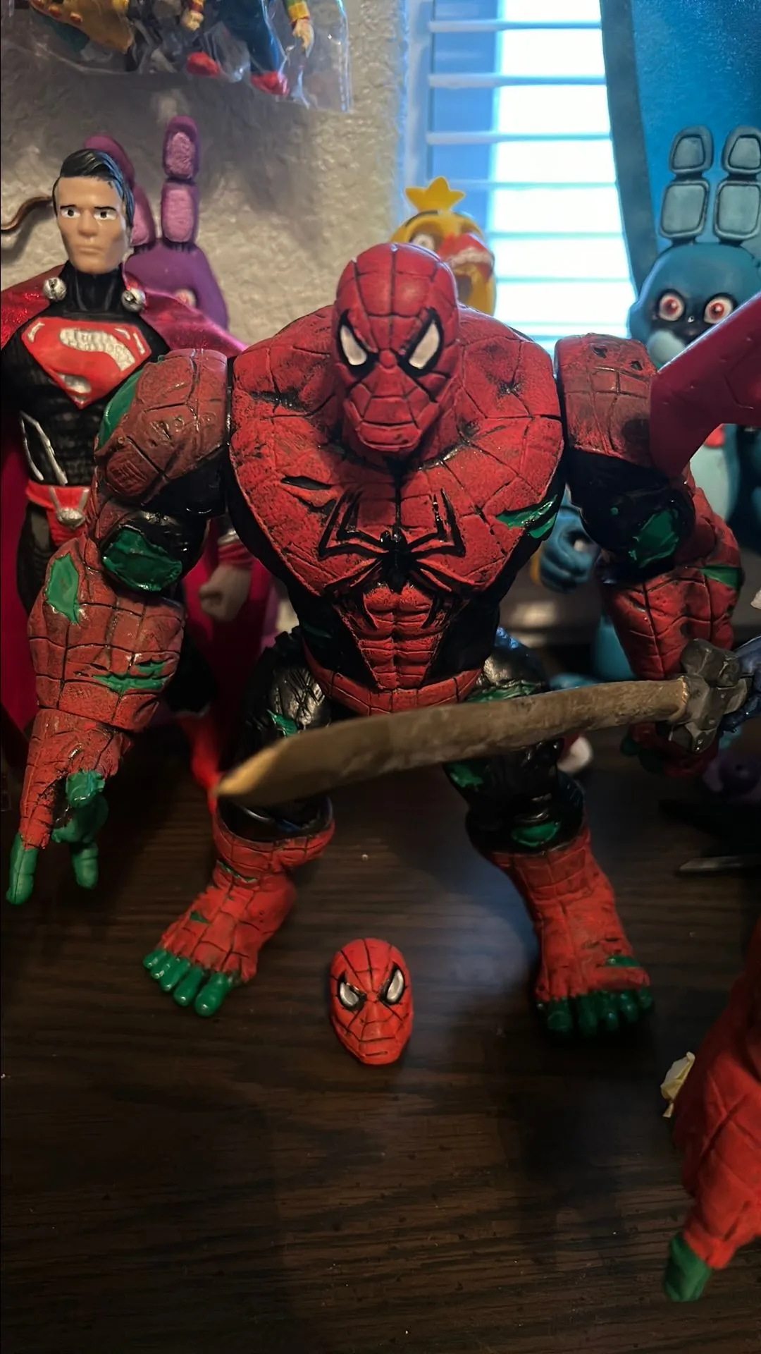Product image for SPIDER HULK IMPORTED CUSTOM