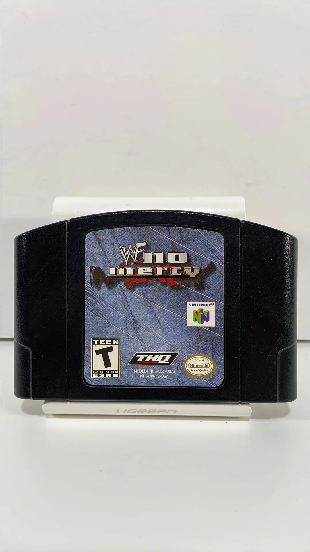 Product image for Nintendo 64 (N64): WWF No Mercy *Game Only*