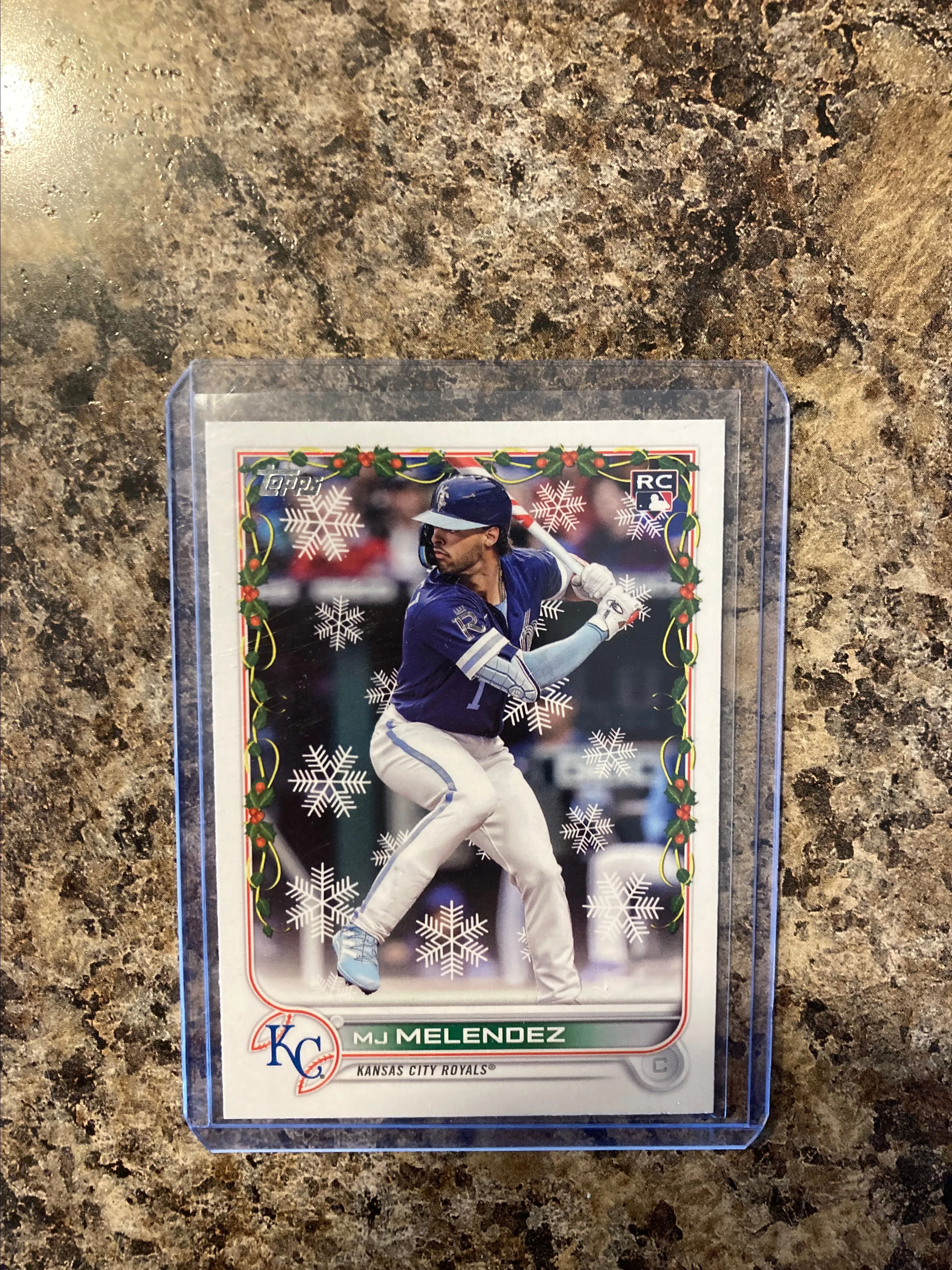Product image for 2022 Topps Holiday MJ Melendez SP RC