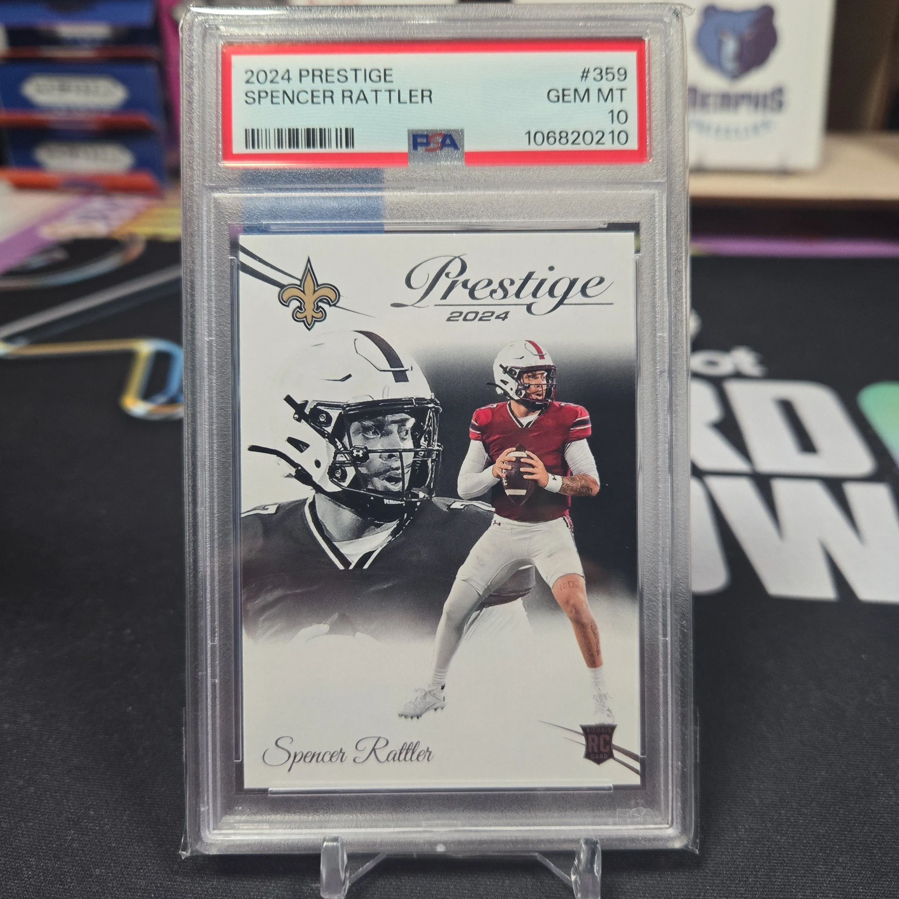 Product image for 2024 PRESTIGE SPENCER RATTLER GEM MINT 10