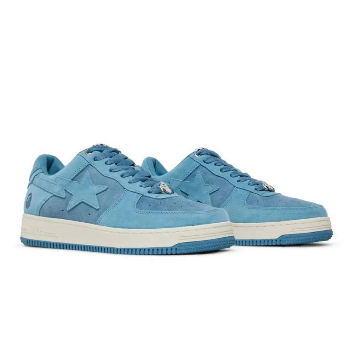 Product image for 11M - Bape Bapesta Baby Blue Suede/Baby Blue Sta