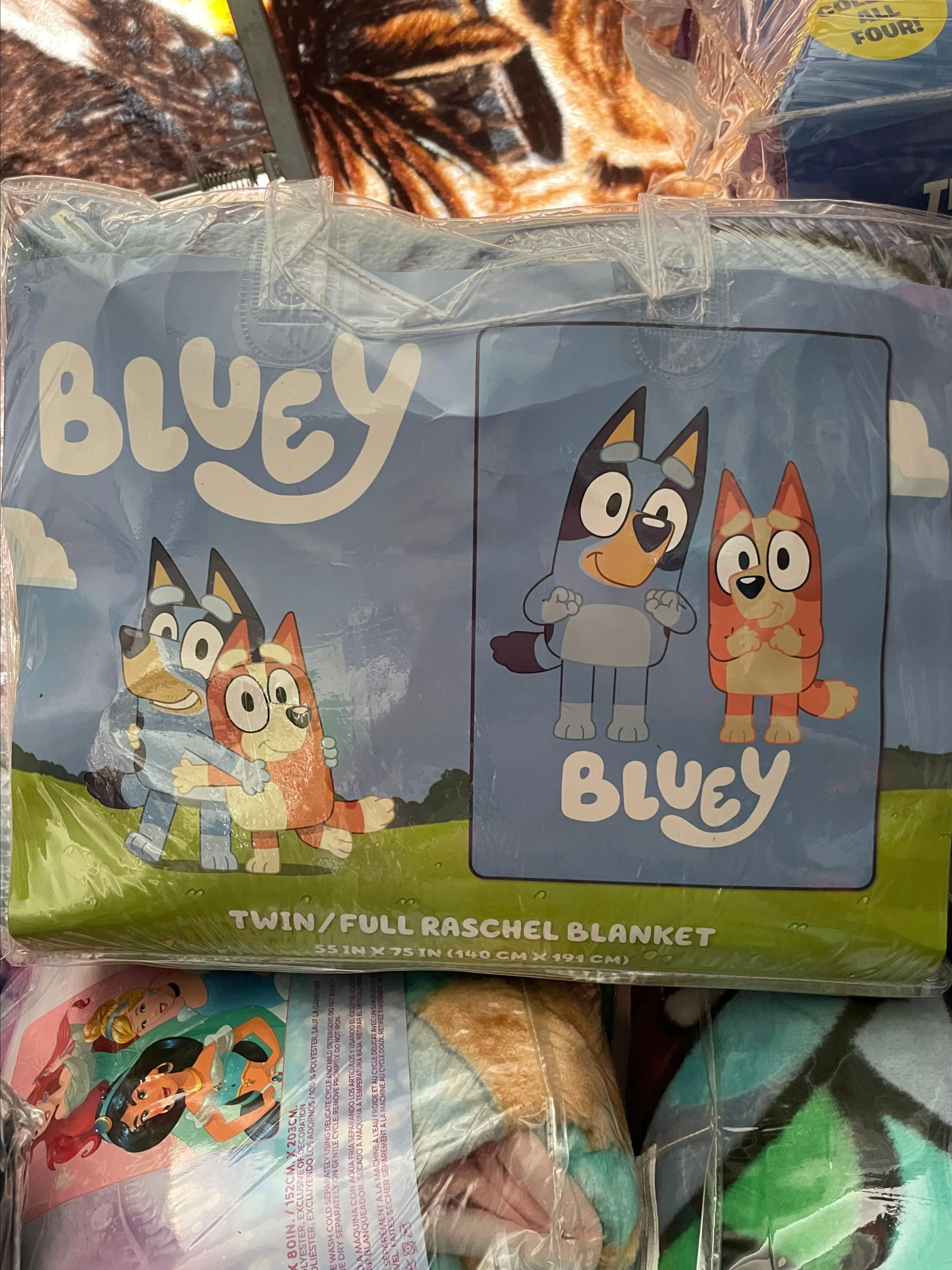 Product image for Bluey twin blanket