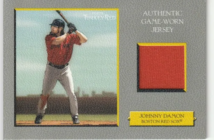 Product image for 2005 Topps Turkey Red - Johnny Damon Jersey Insert