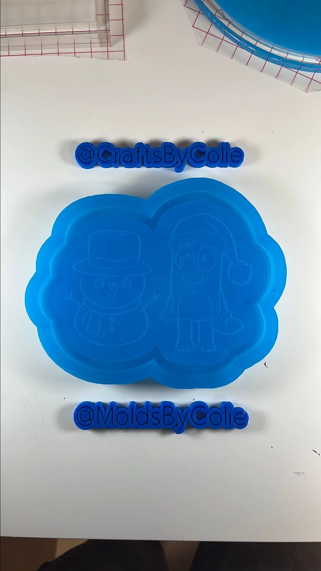 Product image for Bluey Silicone Mold