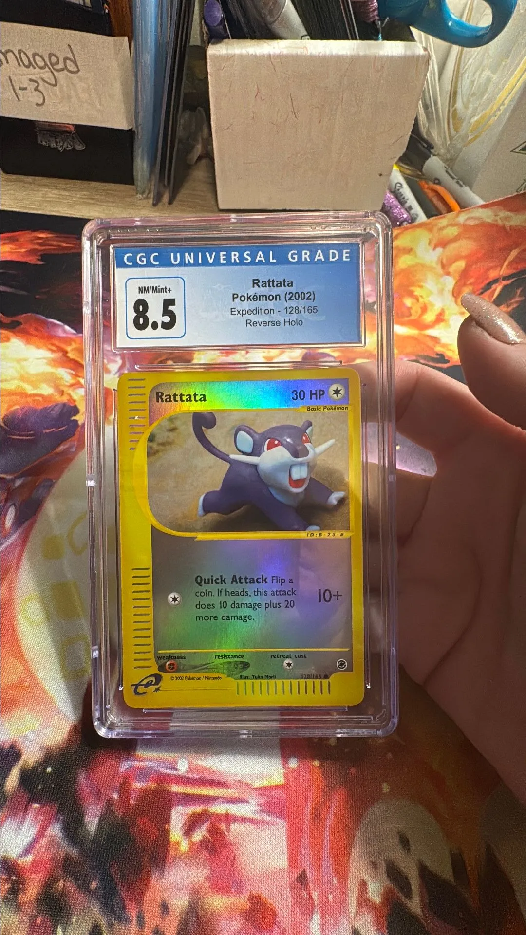 Product image for Slab - Rattata from Expedition CGC 8.5