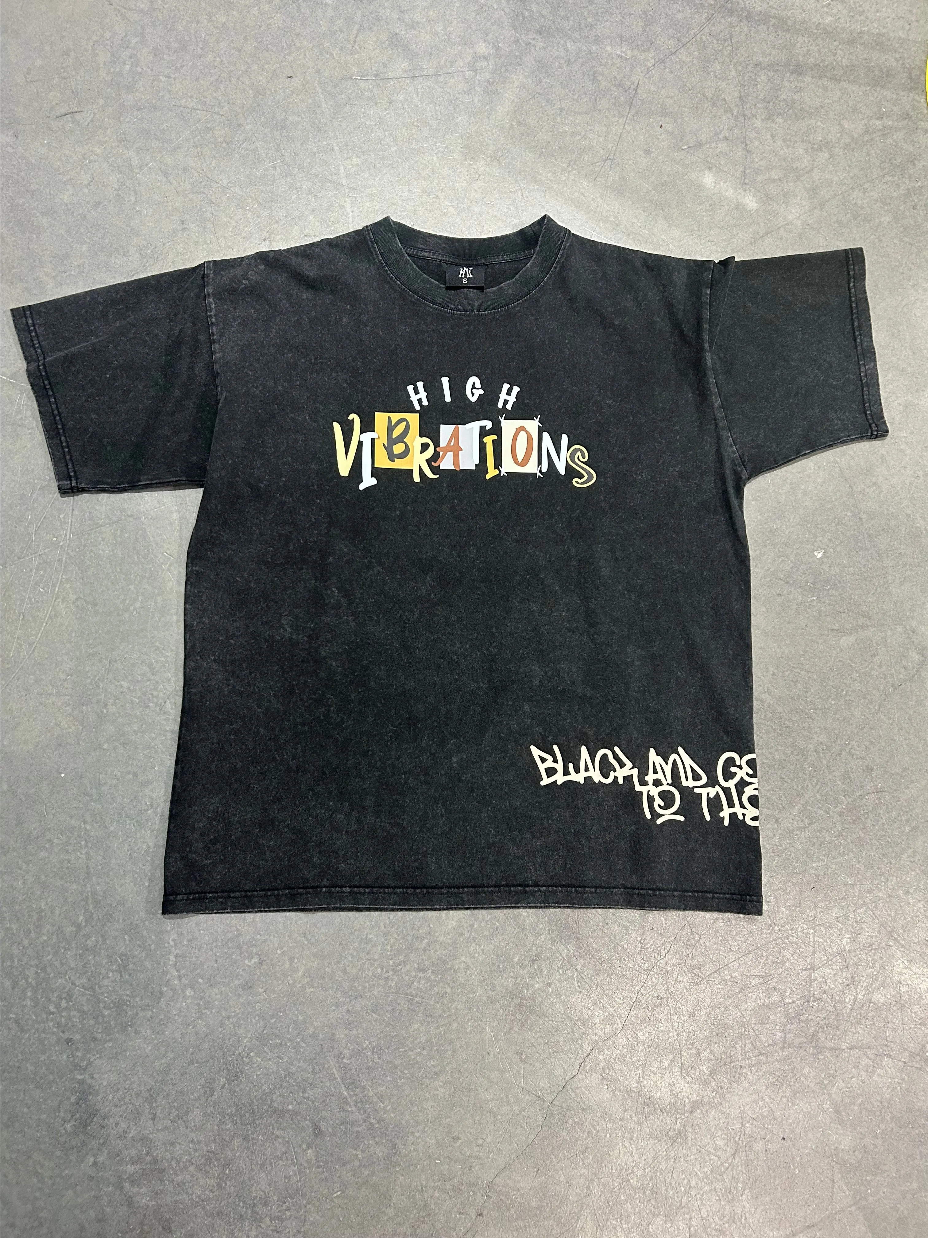 Product image for HV Saints Acid Wash Tee