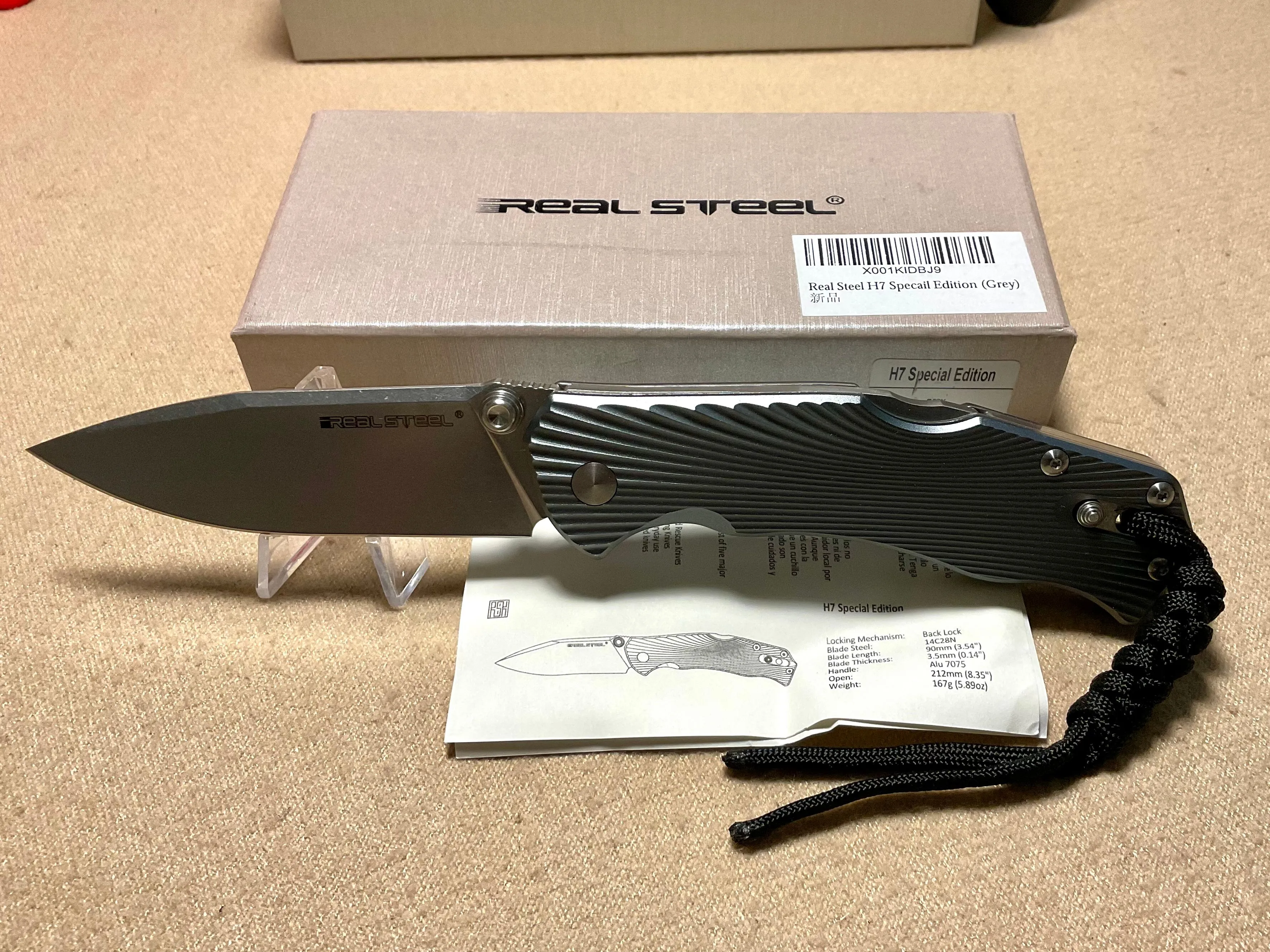 Product image for Real Steel Knives H7 S.E.  7794