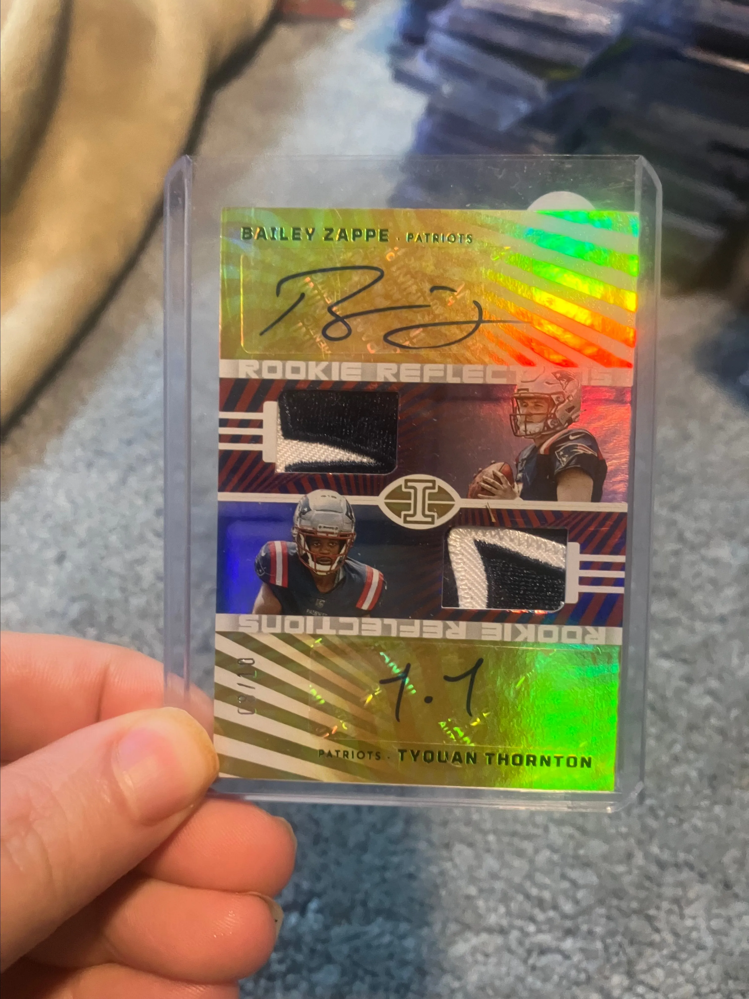 Product image for zappe thorton gold rpa /10 pats