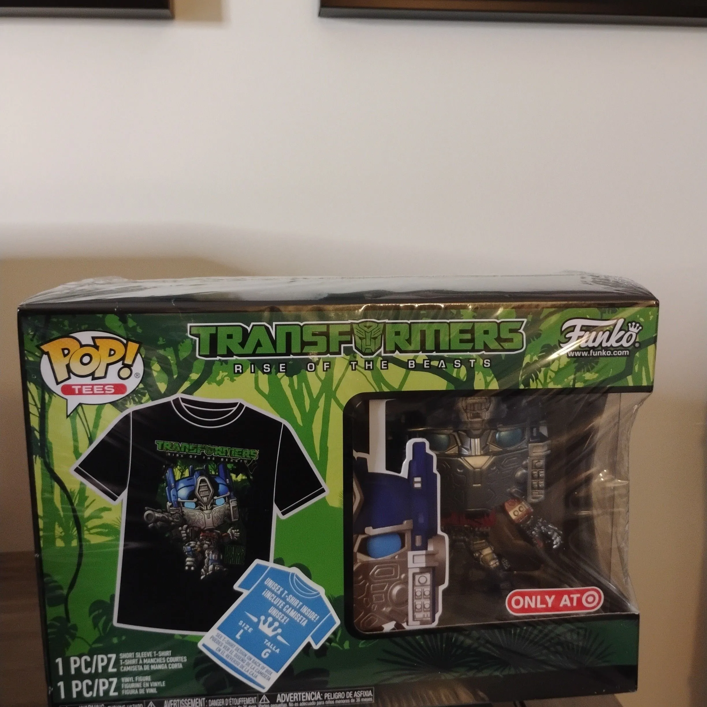Product image for Optimus Prime Pop Tees Large Target Exclusive #1372
