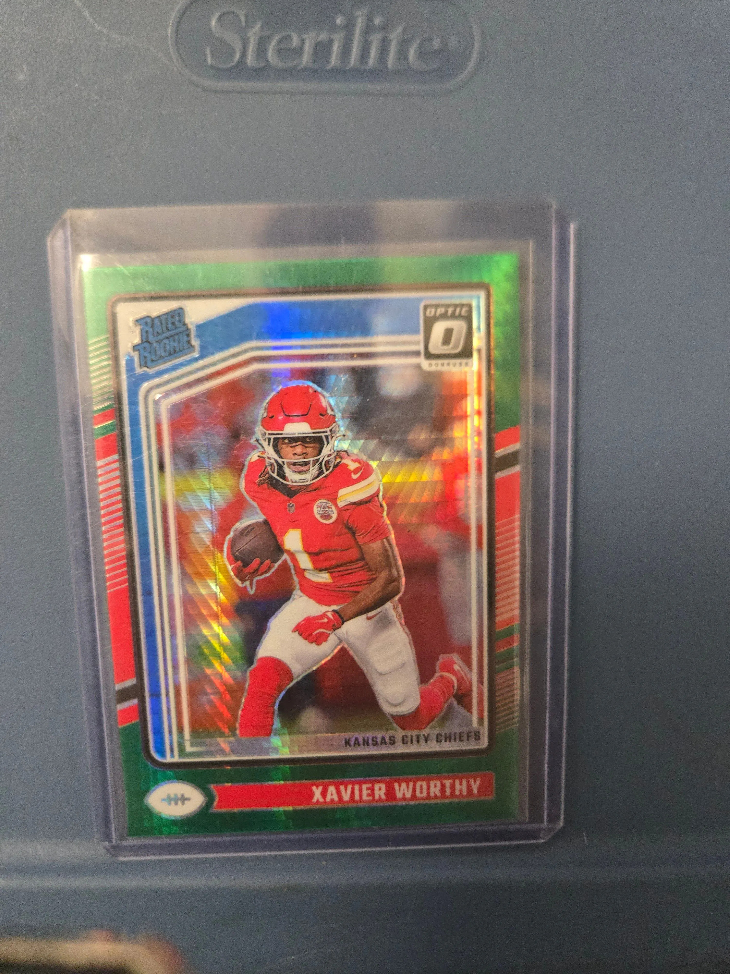 Product image for Xavier Worthy Green Velocity Optic