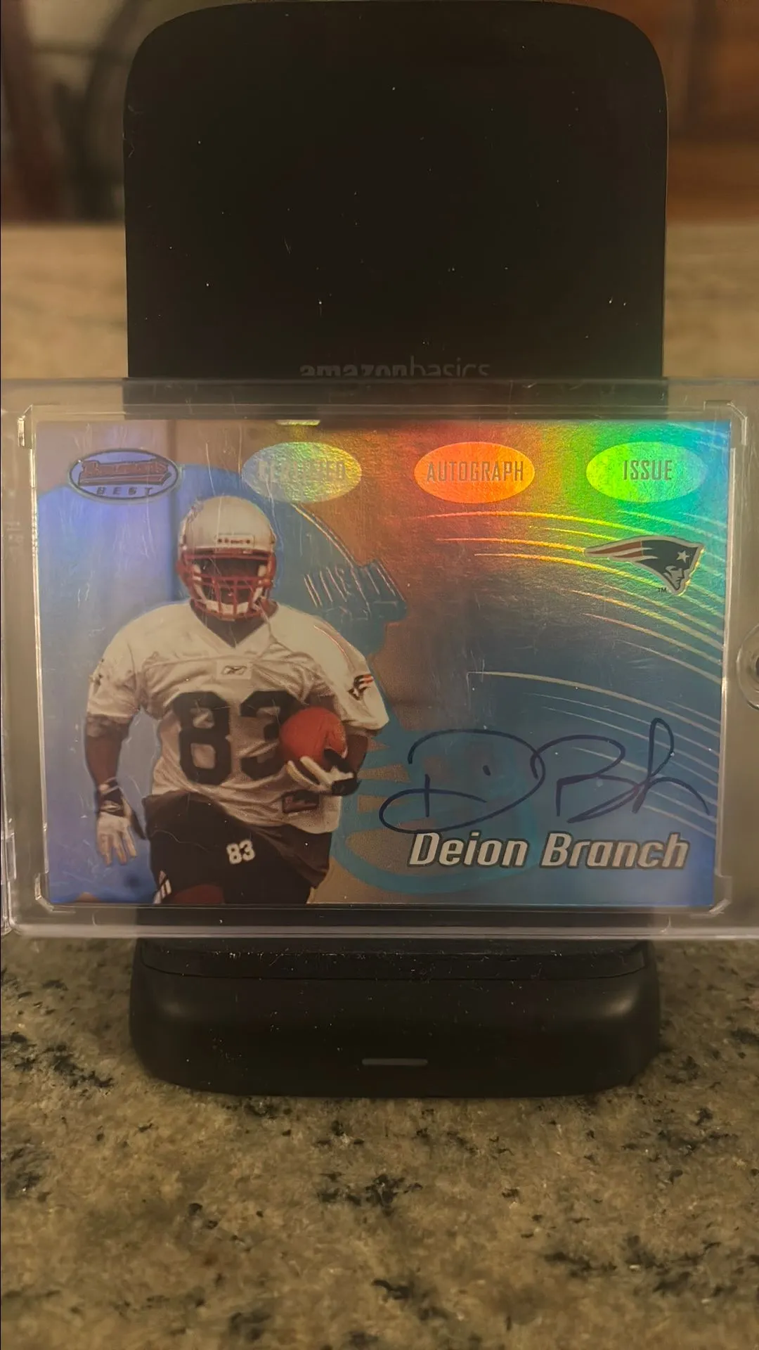 Product image for Deion Branch Rookie Auto