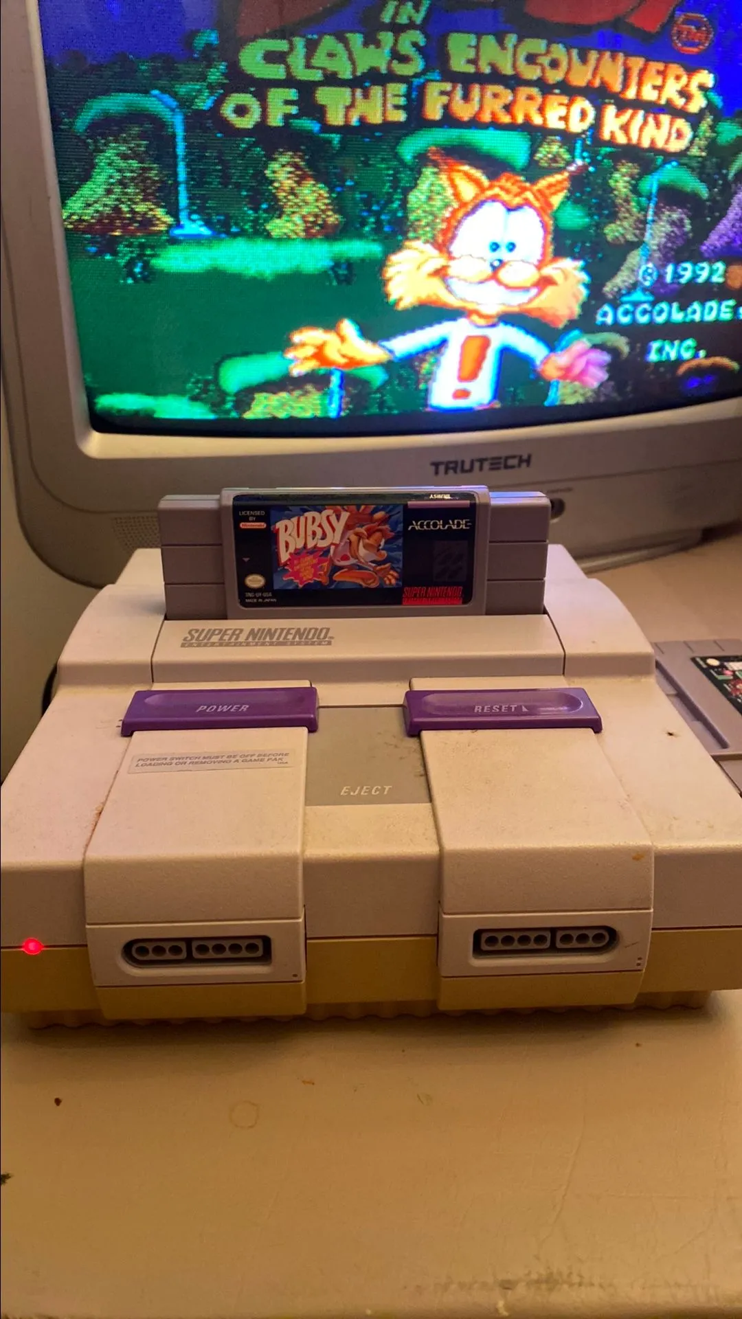 Product image for SNES console only