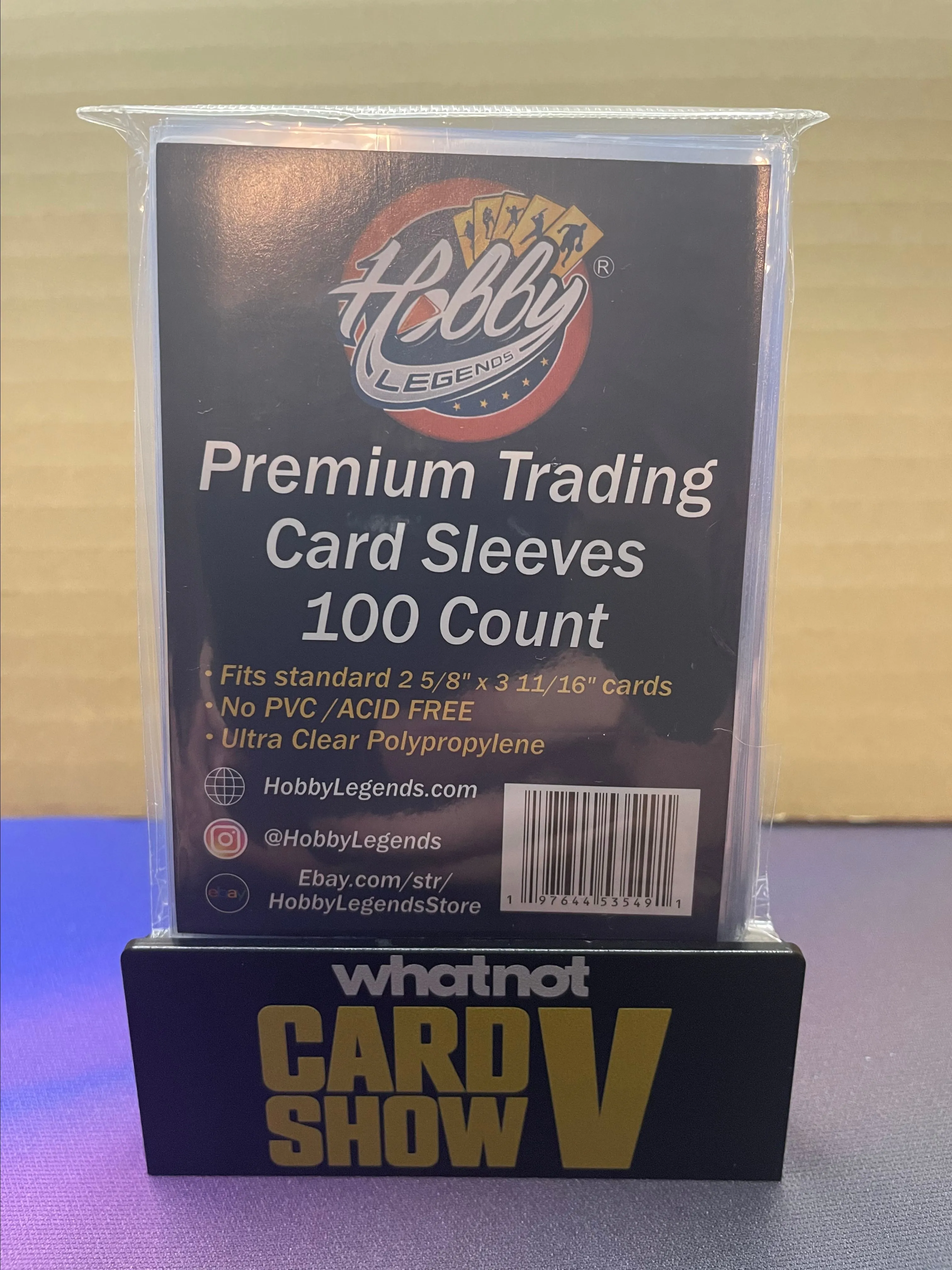 Product image for 100ct Pack - Premium Penny Sleeves