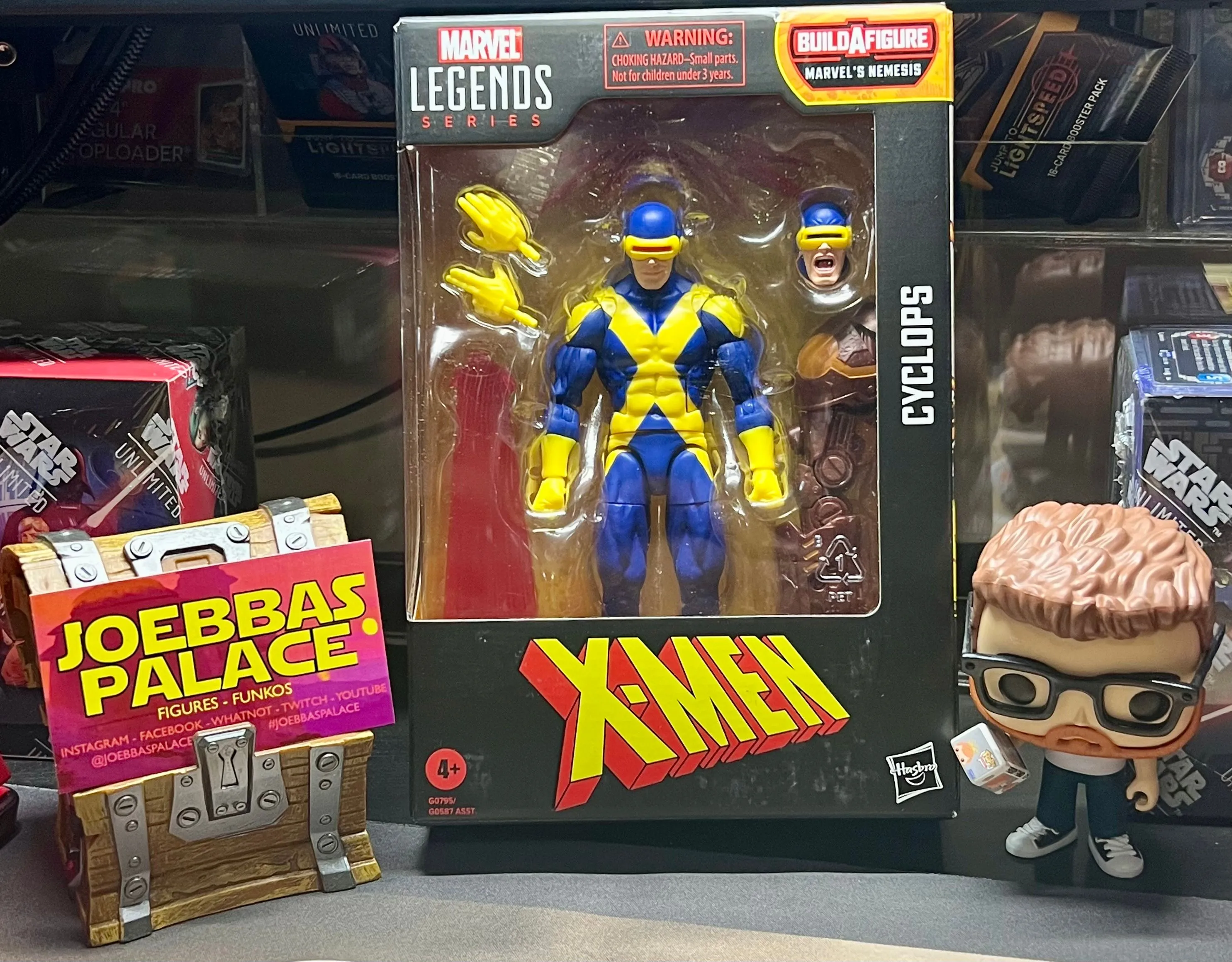Product image for Marvel Legends X-Factor Cyclops - Nemesis BAF Wave