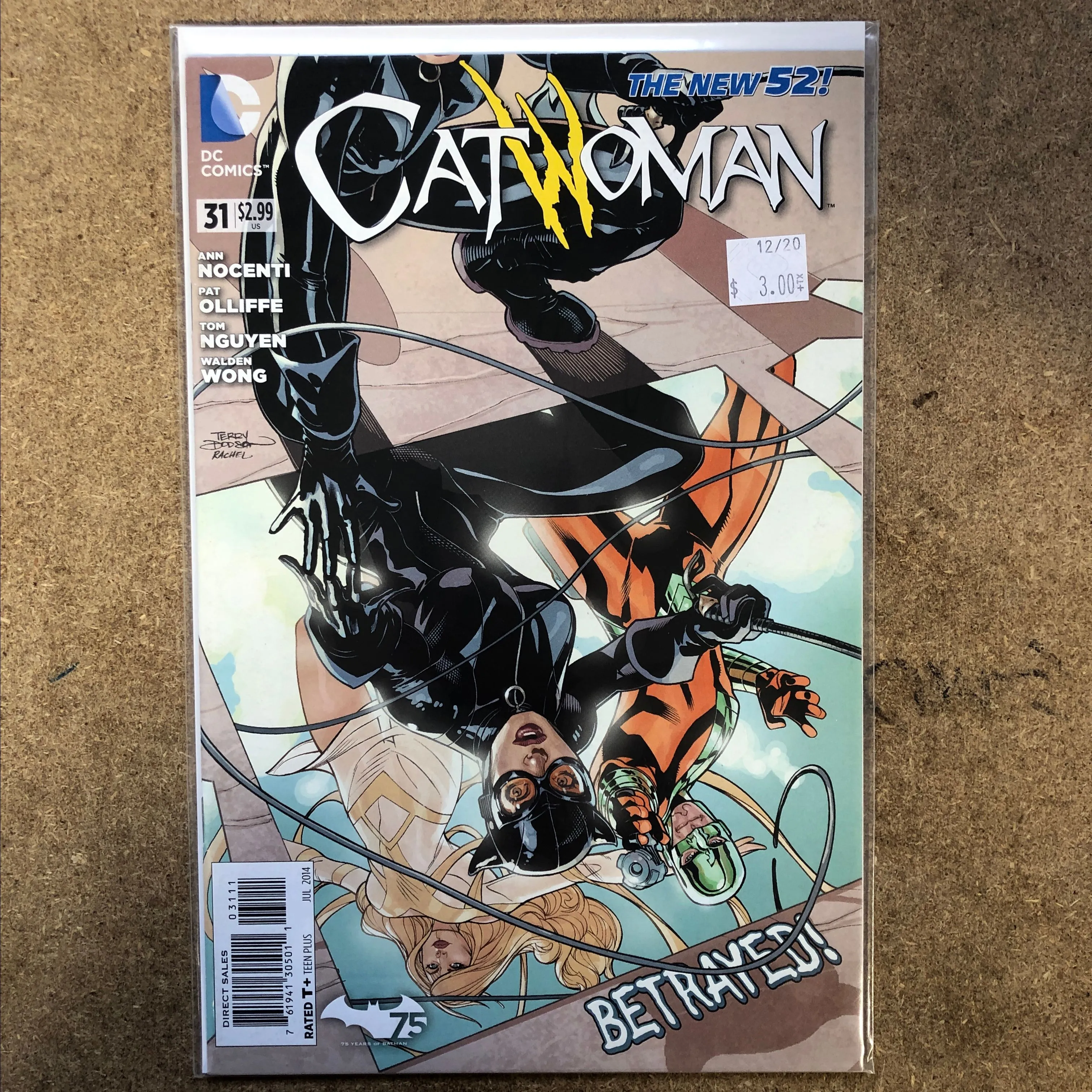 Product image for CATWOMAN #31 TERRY & RACHEL DODSON (2013) DC COMICS