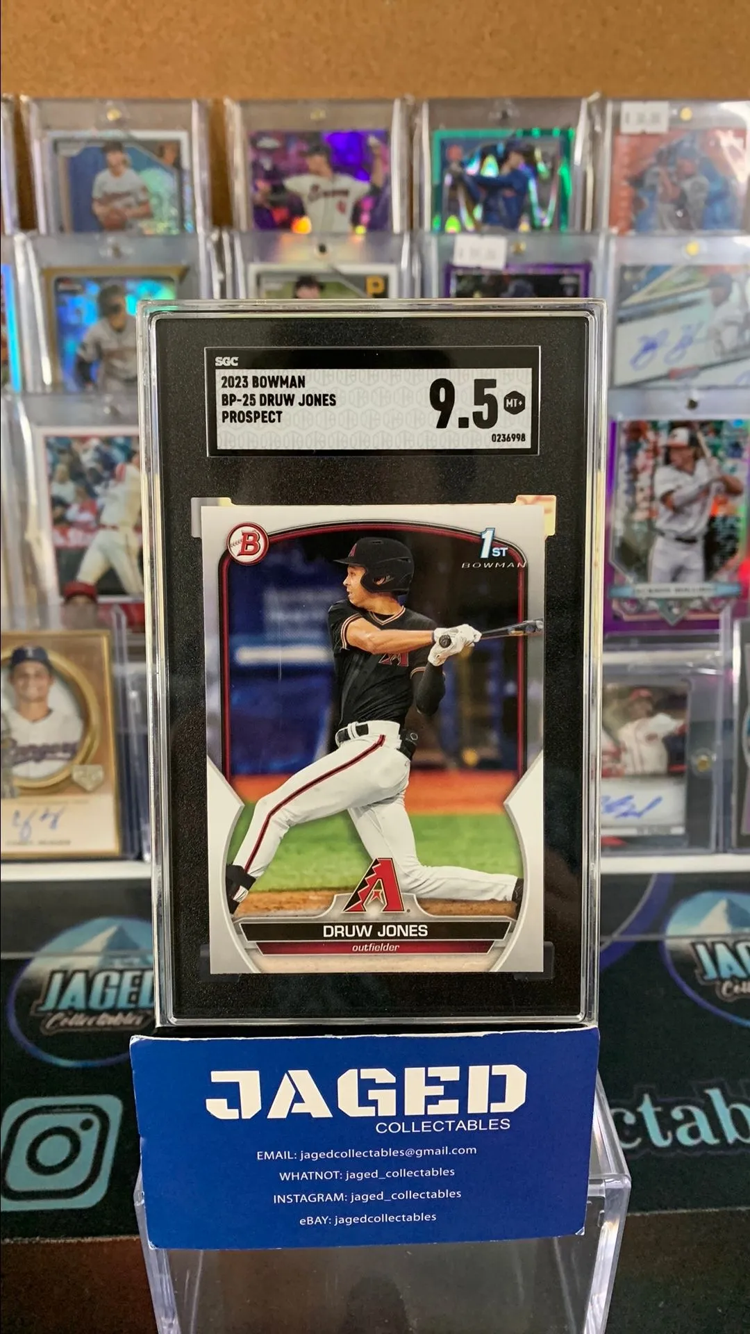 Product image for 2023 Bowman Druw Jones bowman 1st
