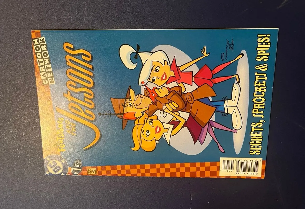 Product image for THE FLINTSTONES AND THE JETSONS #7 CARTOON NETWORK DC COMIC BOOK FEB 98.
