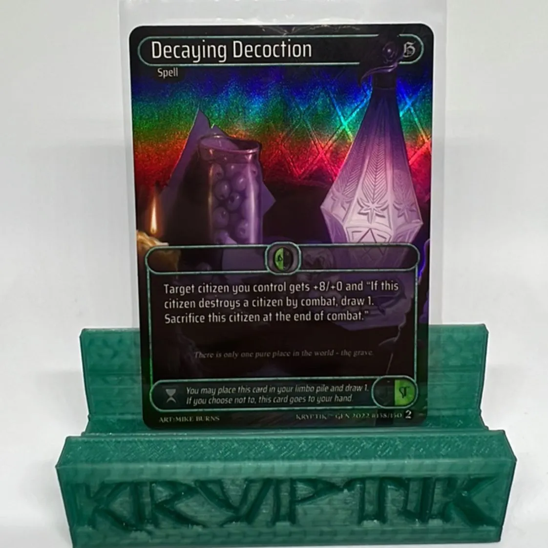 Product image for Kryptik-Genesis Wave 2 Decaying Decoction Box Topper