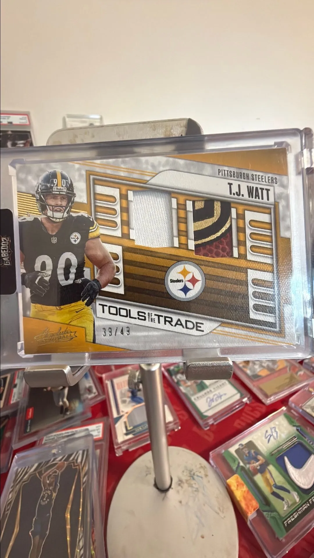 Product image for TJ Watt Tools of the Trade Dual Patch /49